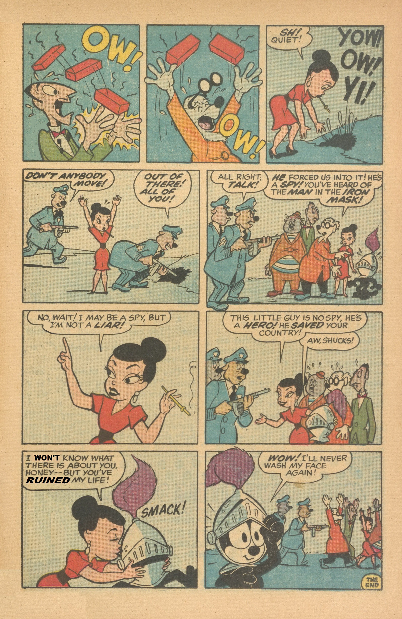 Read online Felix the Cat (1955) comic -  Issue #85 - 25