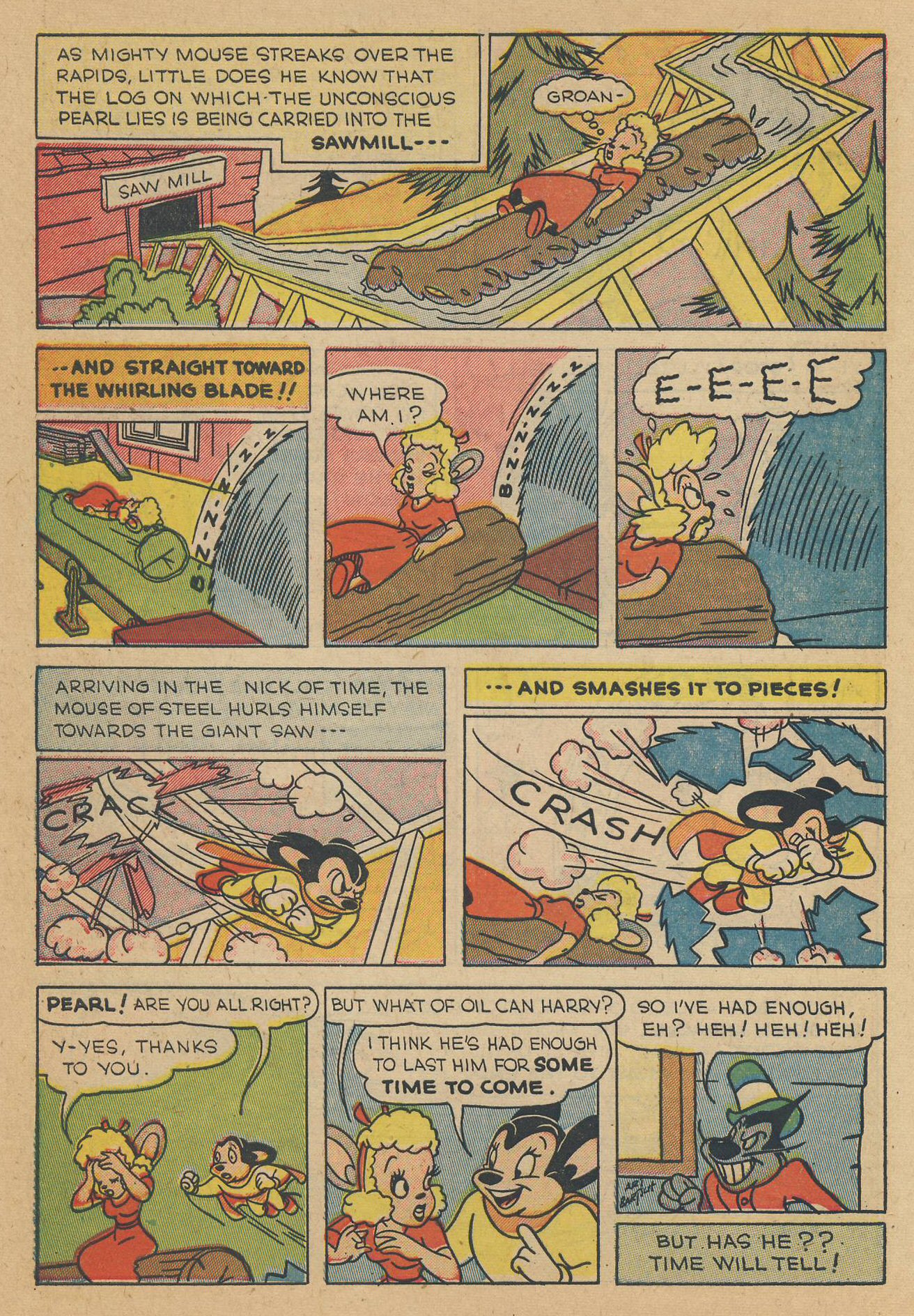 Read online Paul Terry's Mighty Mouse Comics comic -  Issue #54 - 10