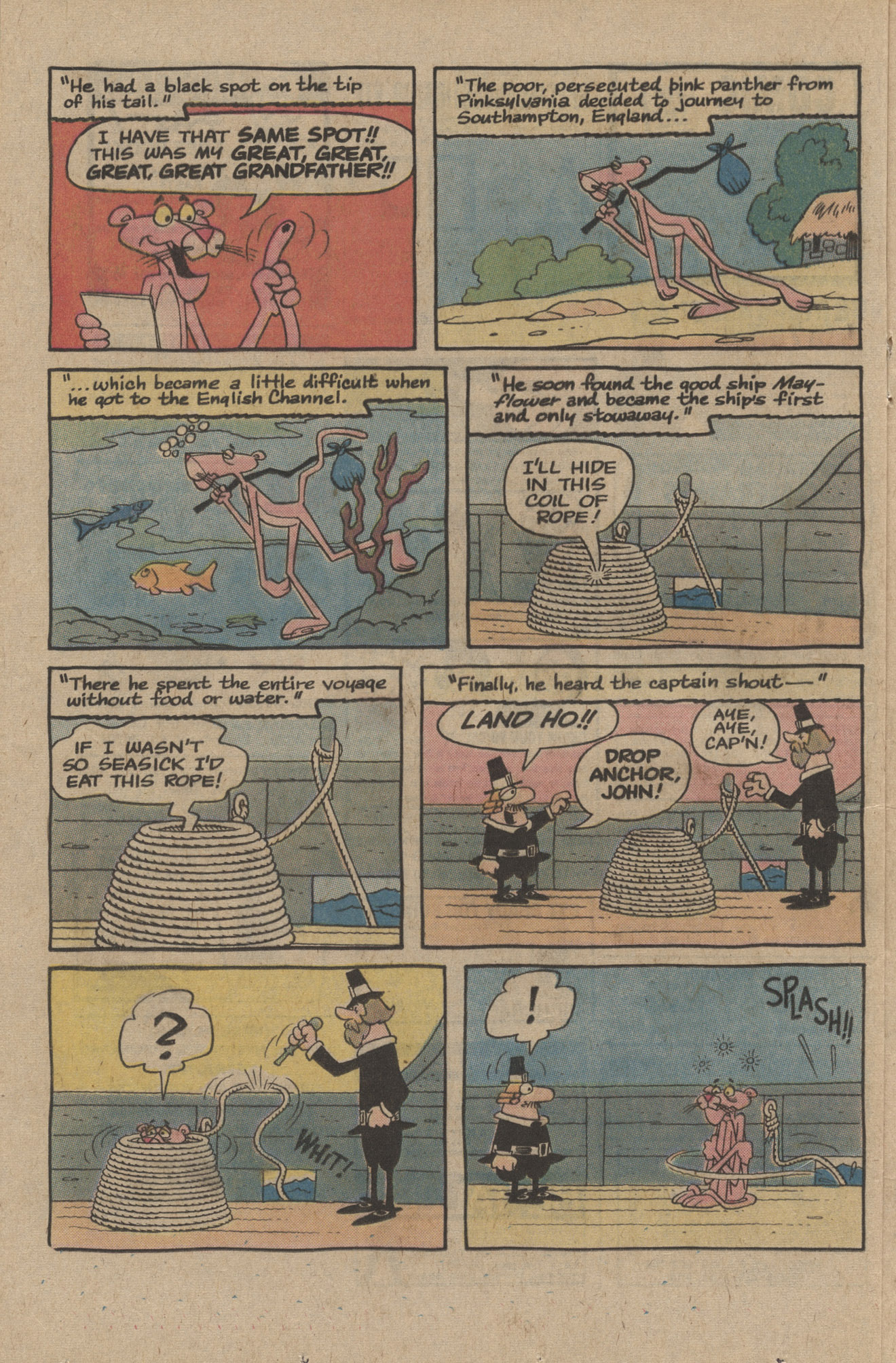 Read online The Pink Panther (1971) comic -  Issue #47 - 16