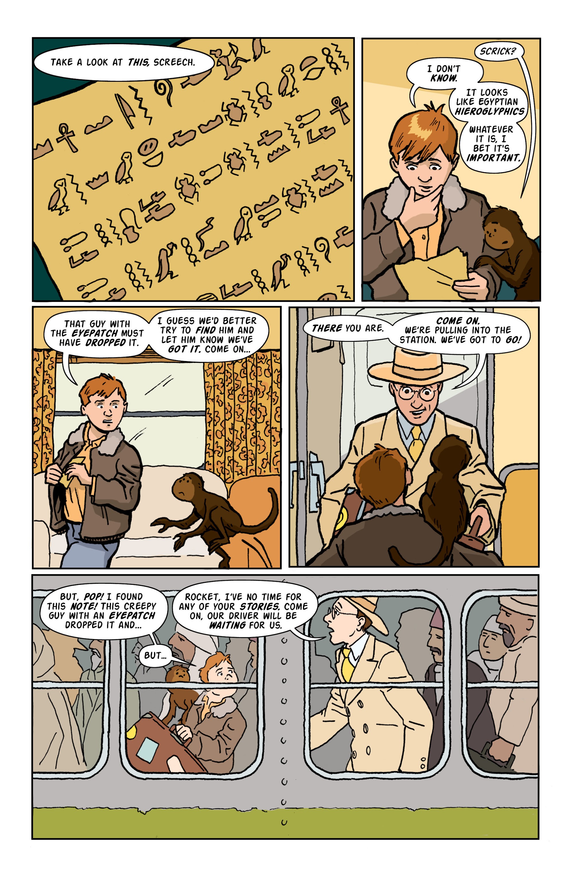 Read online Rocket Robinson and the Pharaoh's Fortune comic -  Issue # TPB (Part 1) - 17