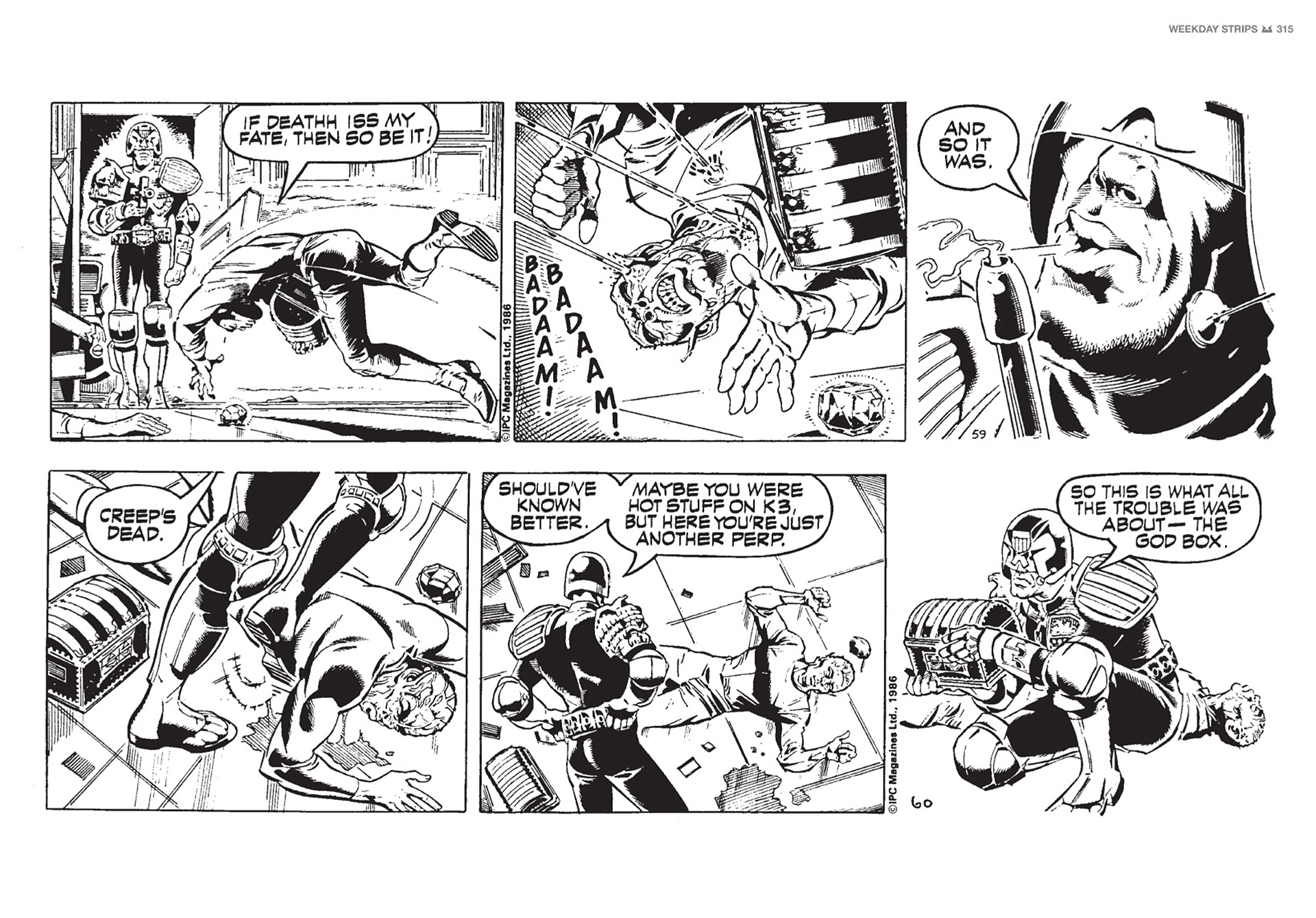 Read online Judge Dredd: The Daily Dredds comic -  Issue # TPB 1 - 318