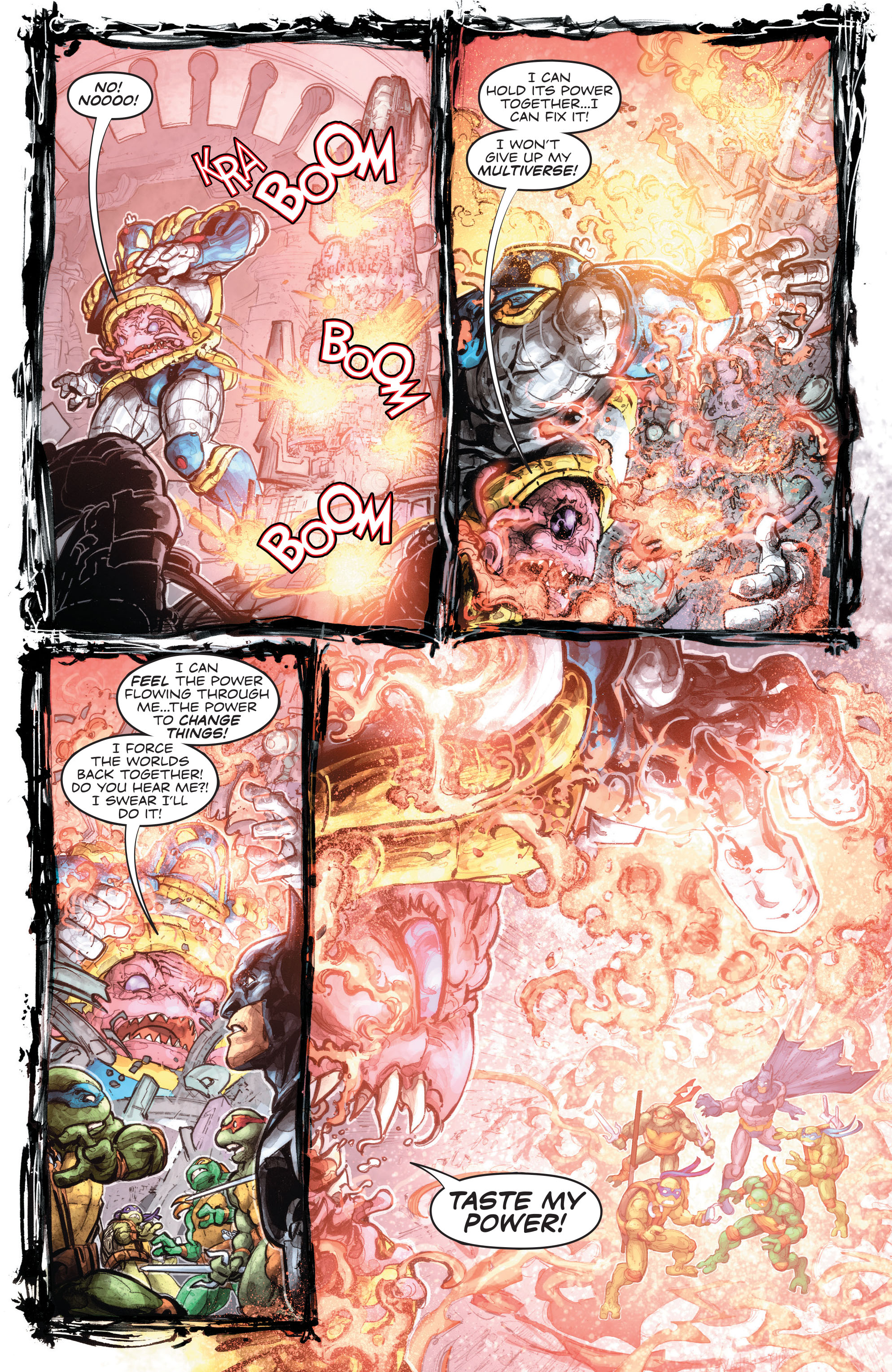 Read online Batman/Teenage Mutant Ninja Turtles III comic -  Issue # _TPB (Part 2) - 13