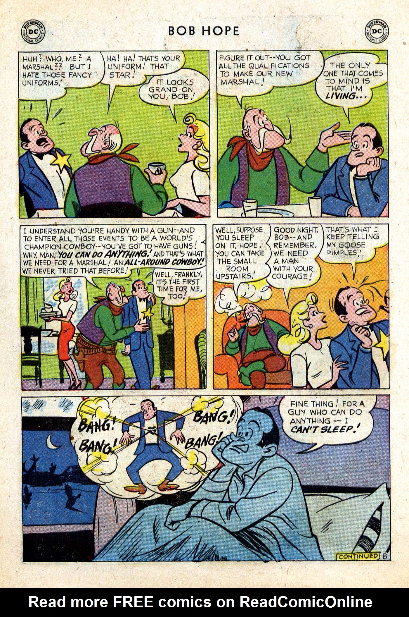 Read online The Adventures of Bob Hope comic -  Issue #51 - 11