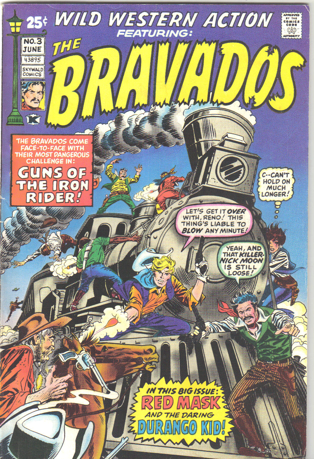 Read online Wild Western Action comic -  Issue #3 - 1