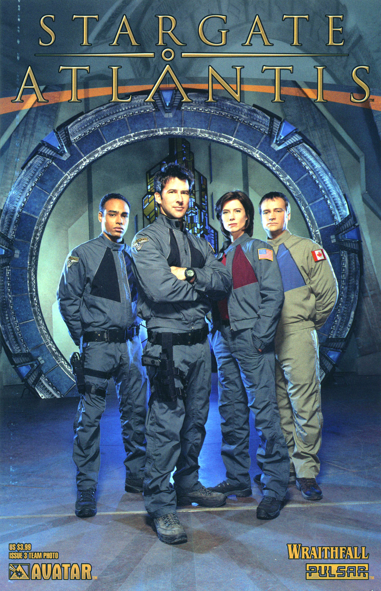 Read online Stargate Atlantis: Wraithfall comic -  Issue #3 - 2