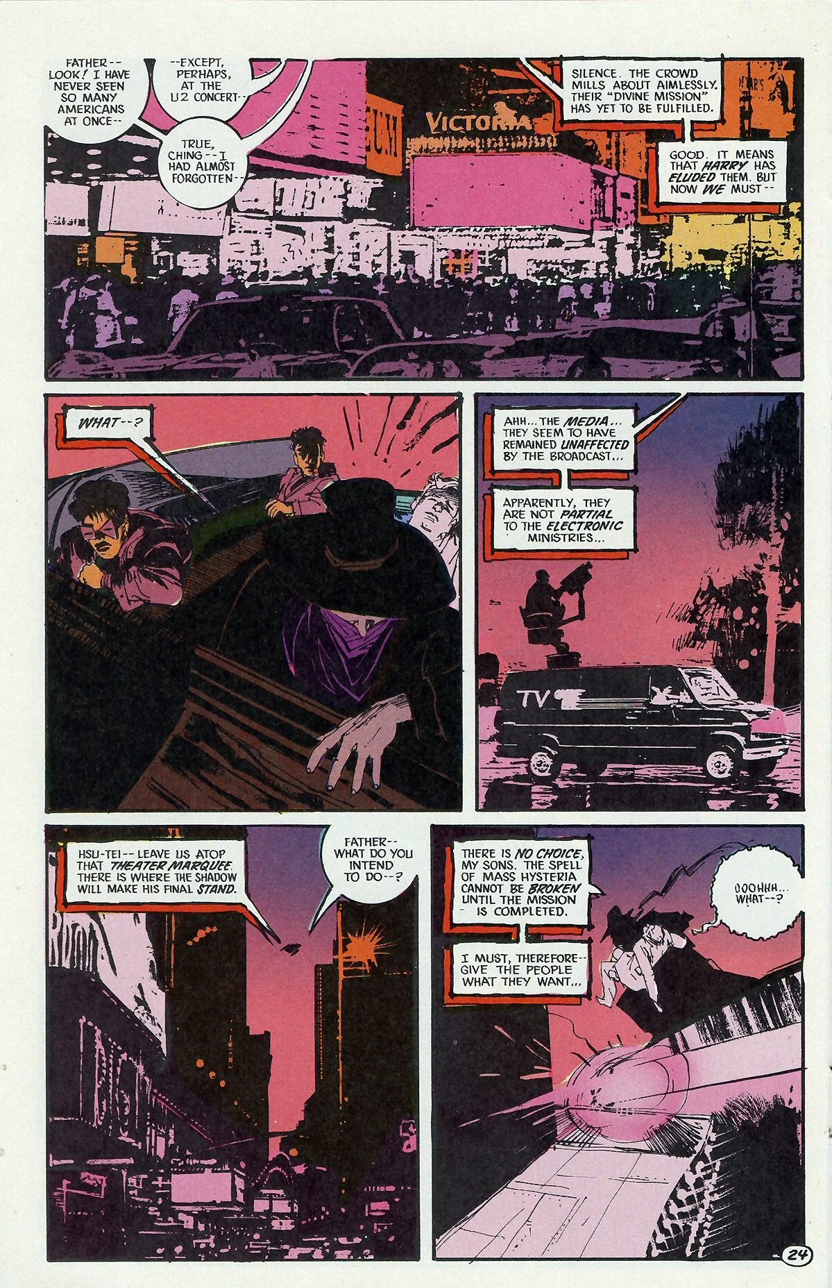 Read online The Shadow (1987) comic -  Issue #6 - 26