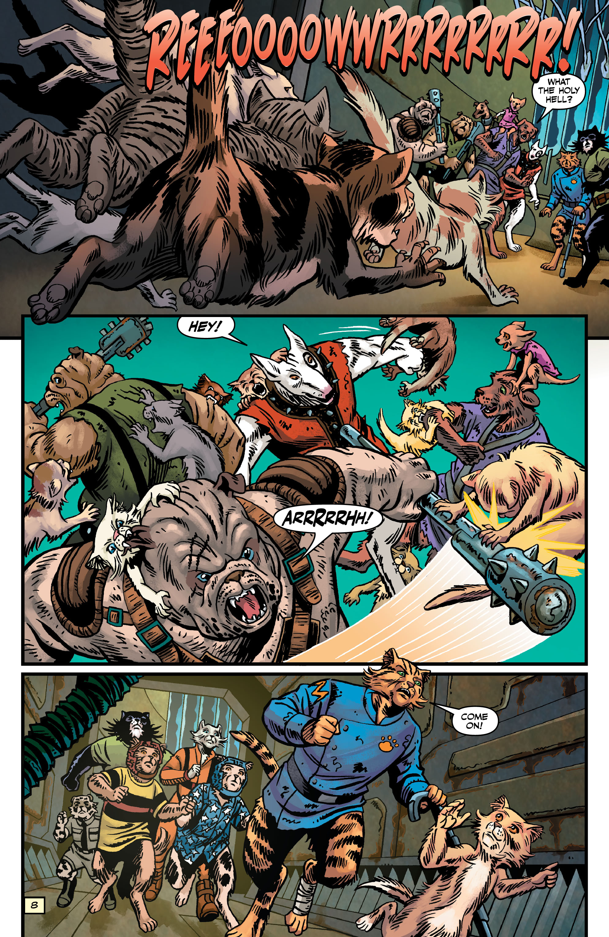 Read online Captain Ginger Season 2 comic -  Issue #6 - 10