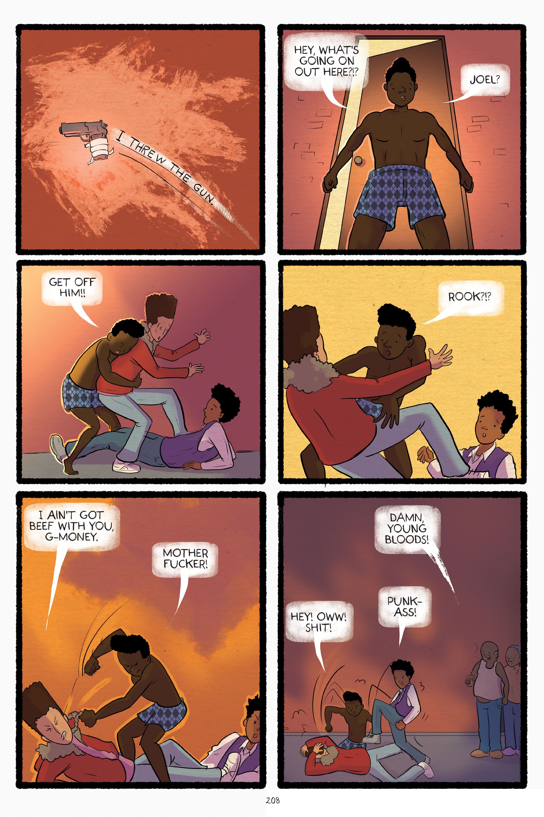 Read online Fights: One Boy's Triumph Over Violence comic -  Issue # TPB (Part 3) - 8