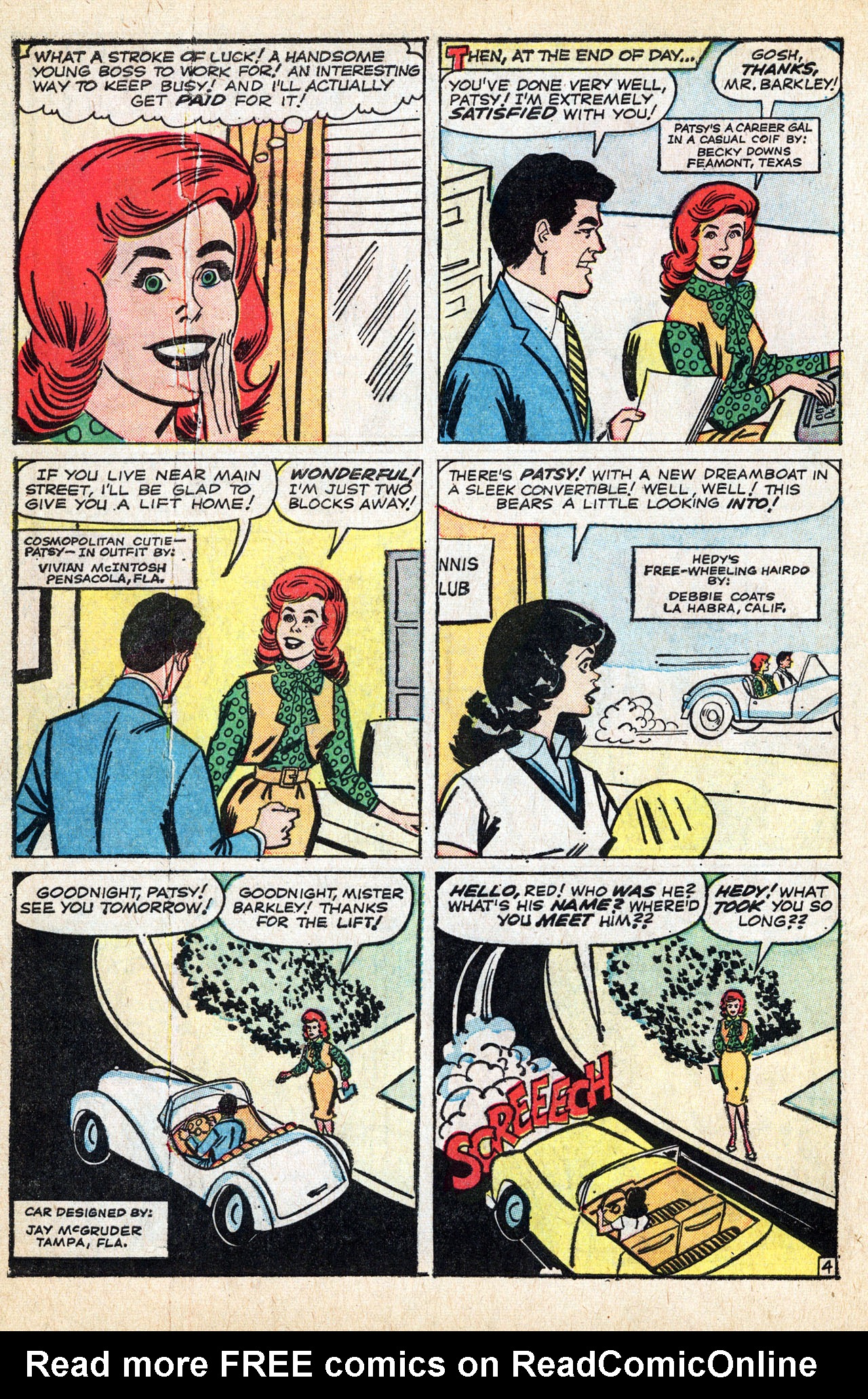 Read online Patsy Walker comic -  Issue #110 - 6