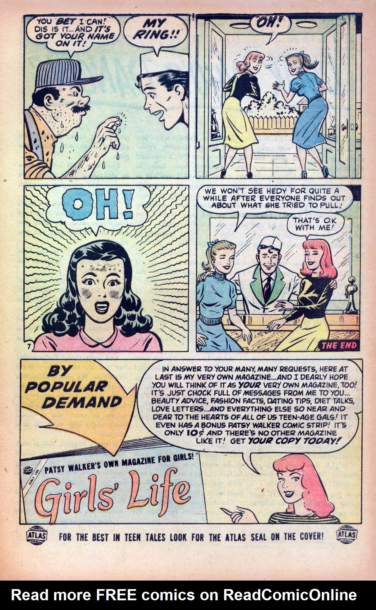 Read online Patsy and Hedy comic -  Issue #24 - 9