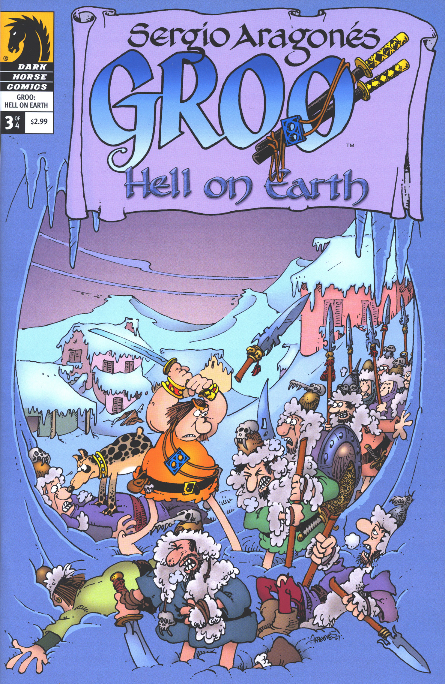 Read online Groo: Hell On Earth comic -  Issue #3 - 1