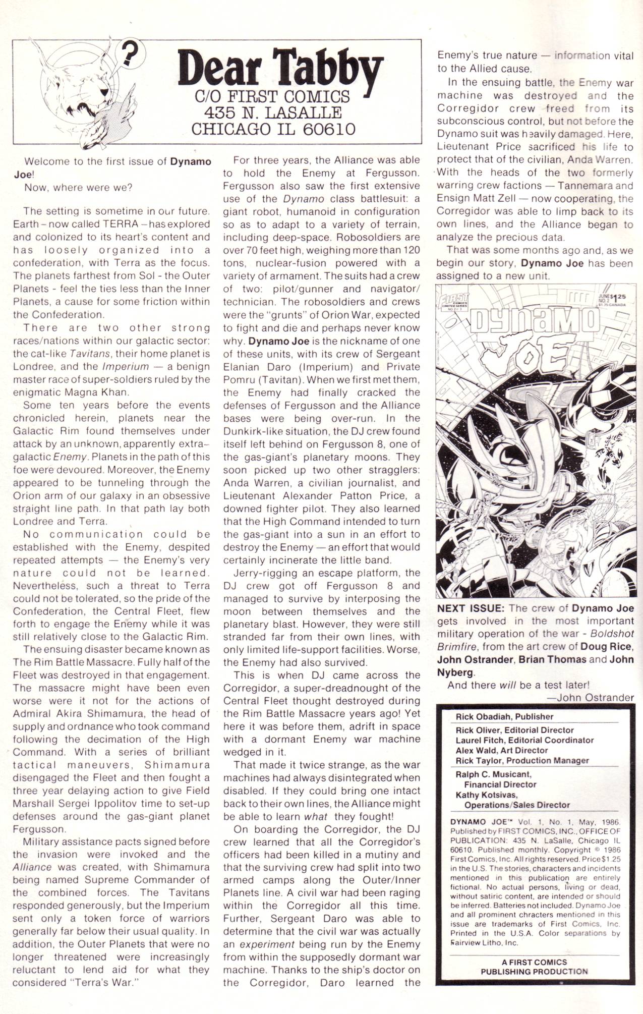 Read online Dynamo Joe comic -  Issue #1 - 2