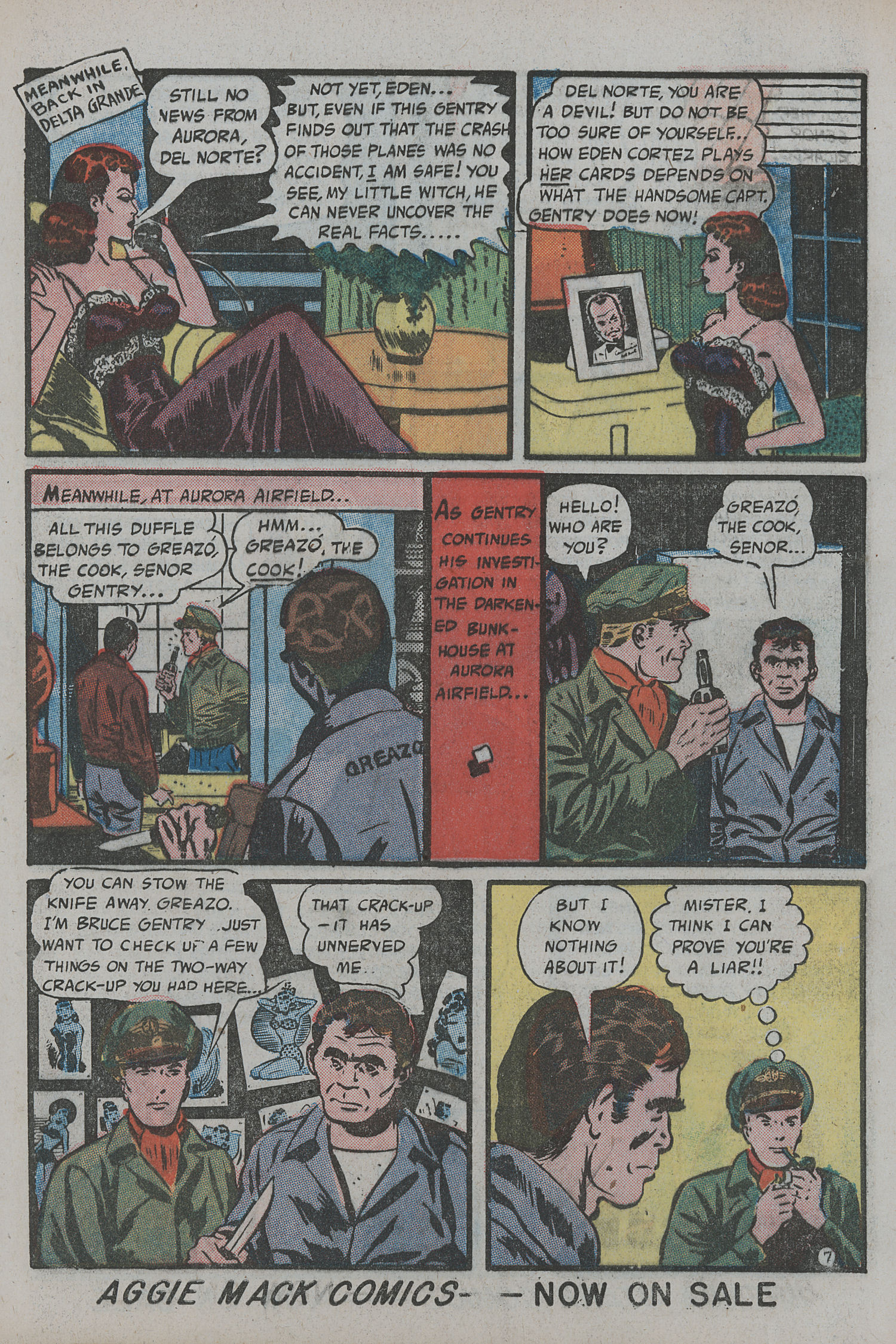 Read online Bruce Gentry comic -  Issue #1 - 17