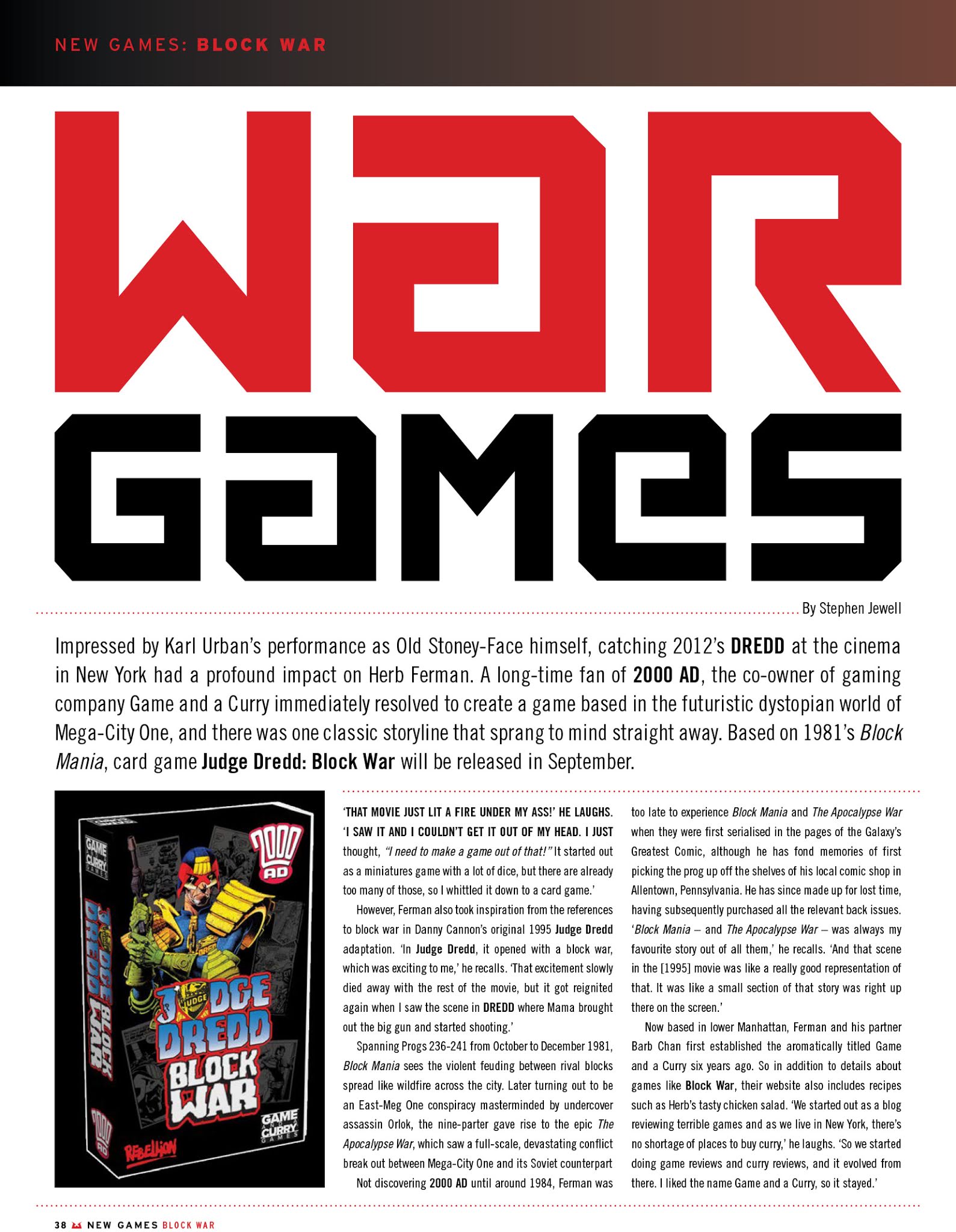 Read online Judge Dredd Megazine (Vol. 5) comic -  Issue #399 - 38