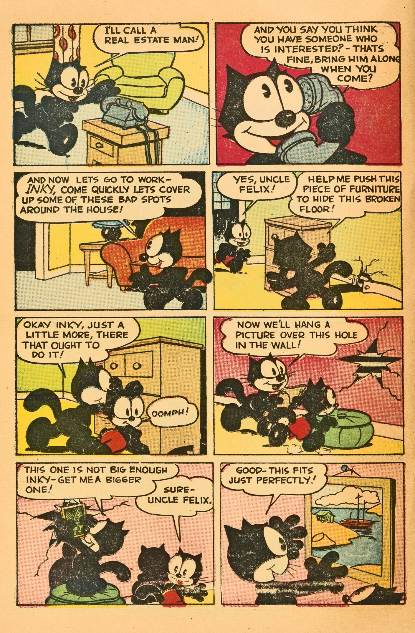 Read online Felix the Cat (1951) comic -  Issue #61 - 24