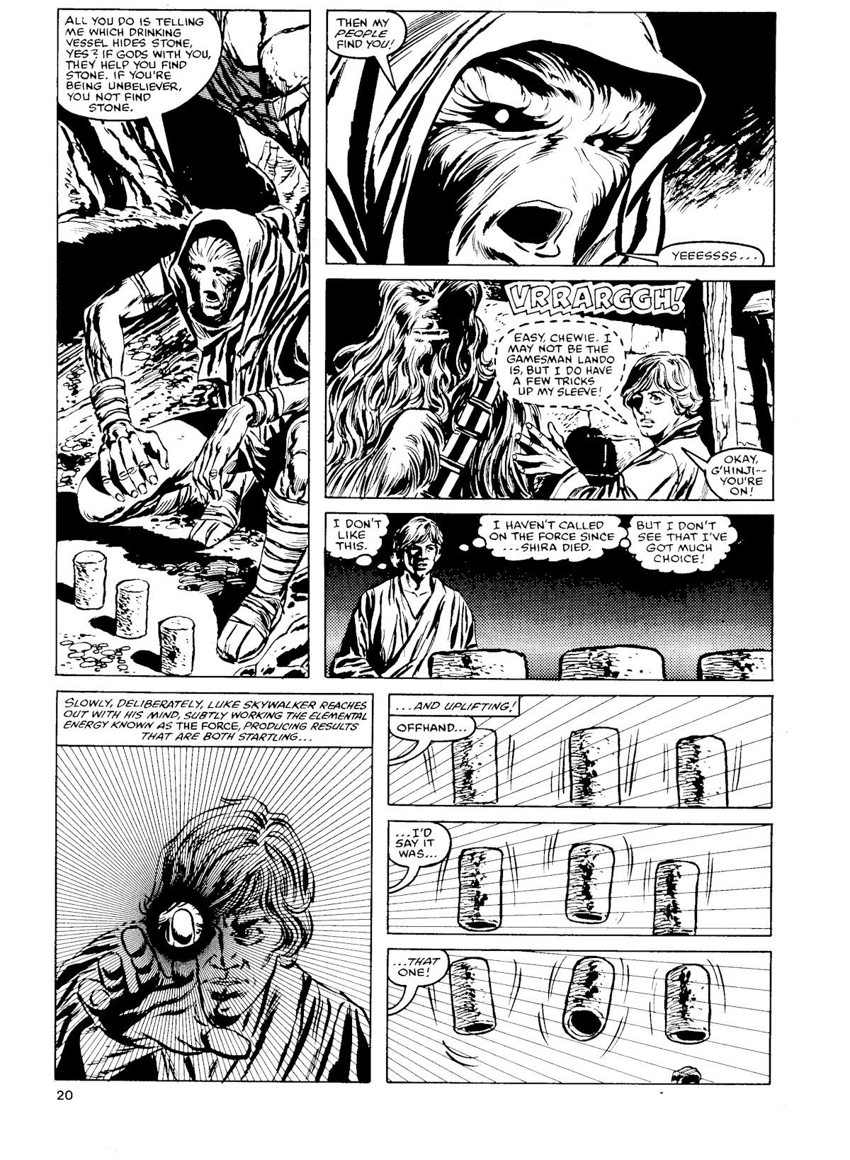 Read online Star Wars Weekly comic -  Issue #162 - 20
