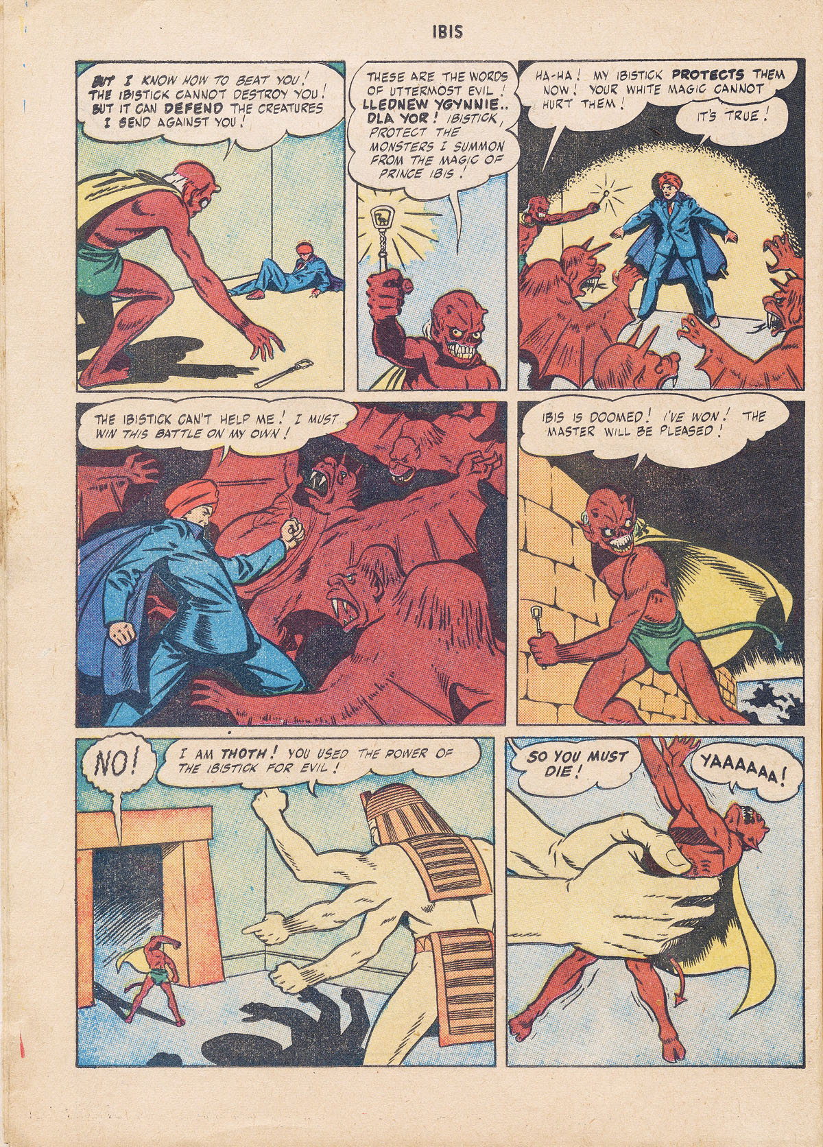 Read online Ibis the Invincible comic -  Issue #5 - 13