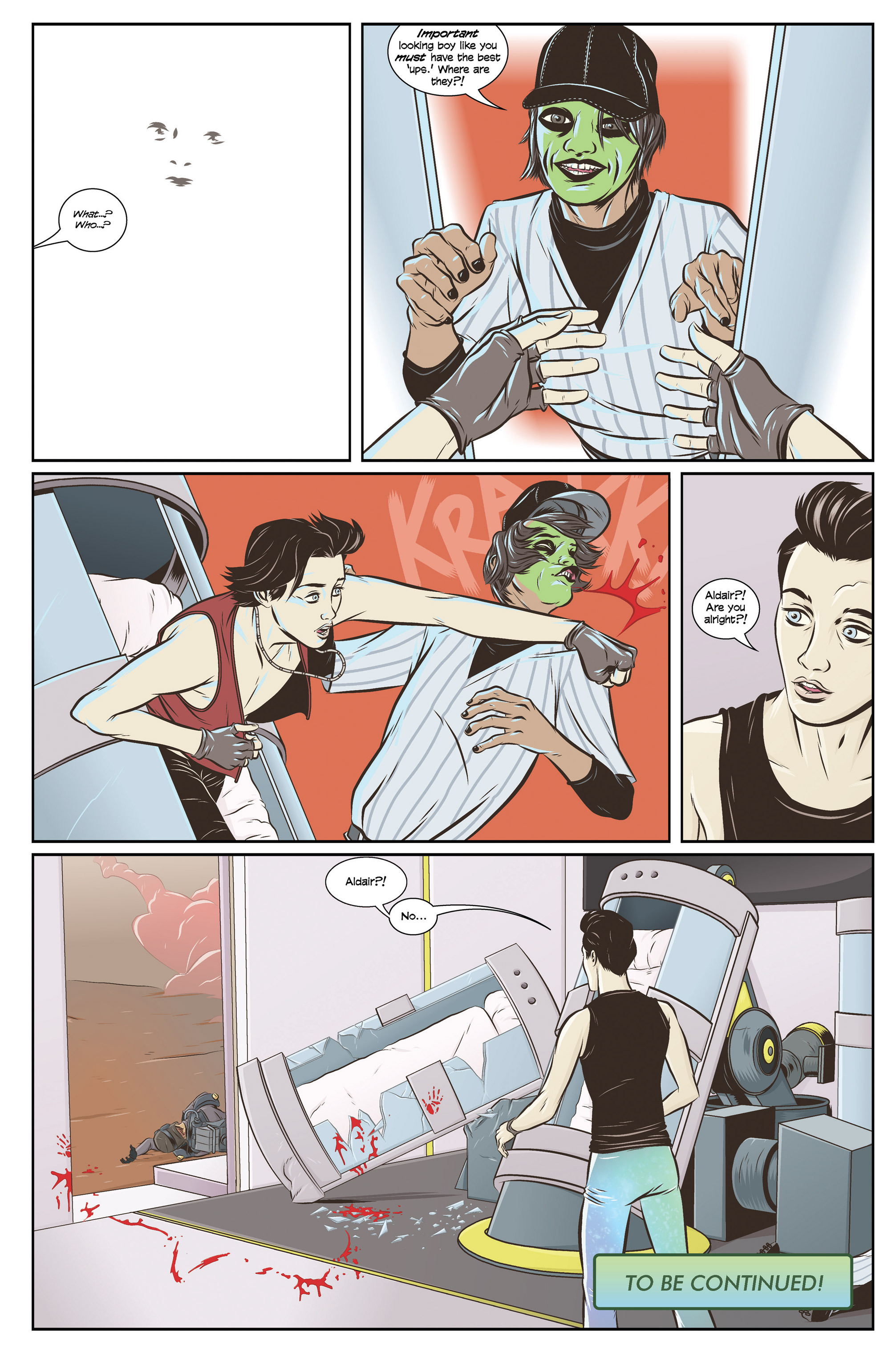 Read online Skinned comic -  Issue #2 - 17