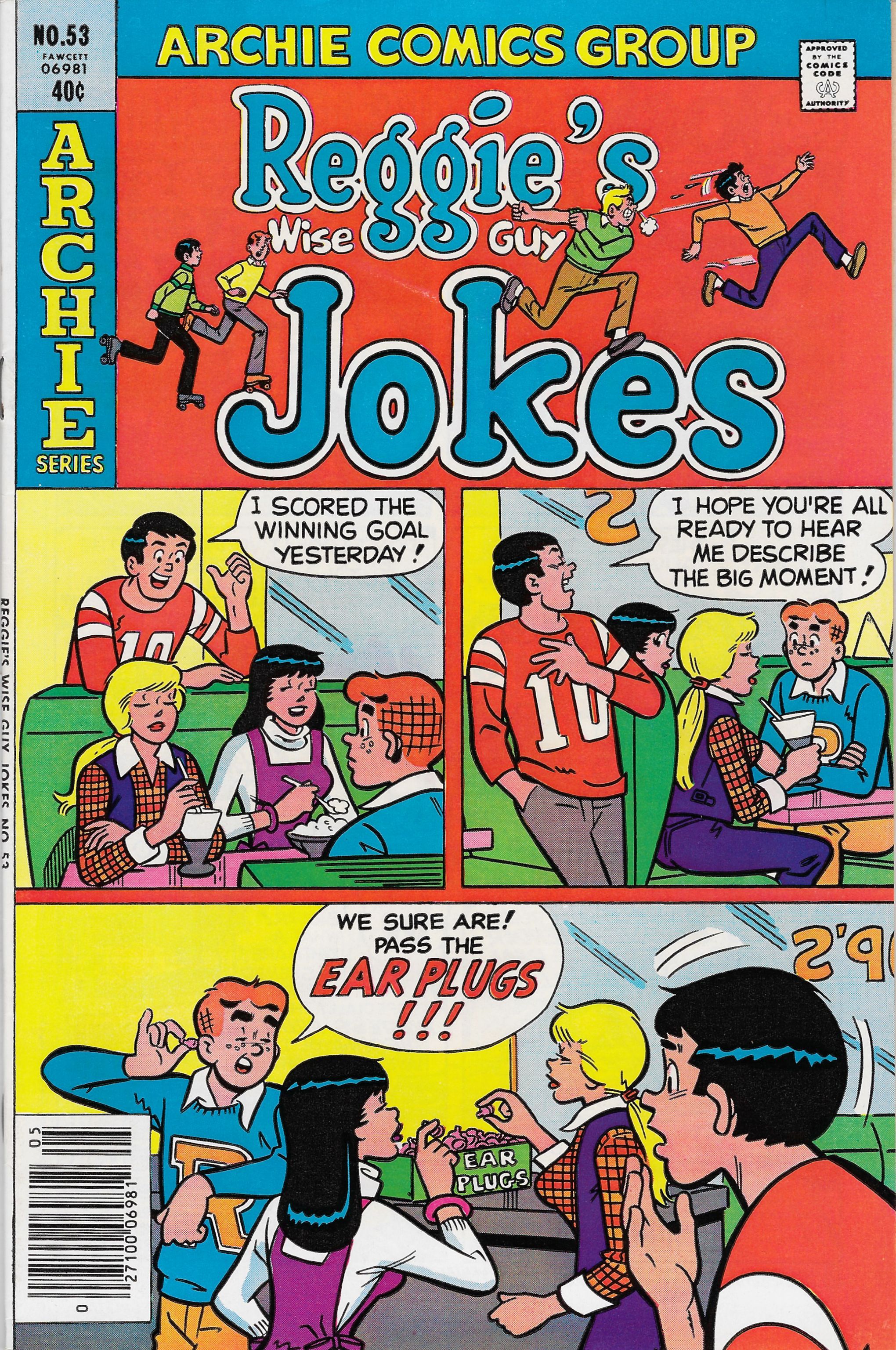 Read online Reggie's Wise Guy Jokes comic -  Issue #53 - 1