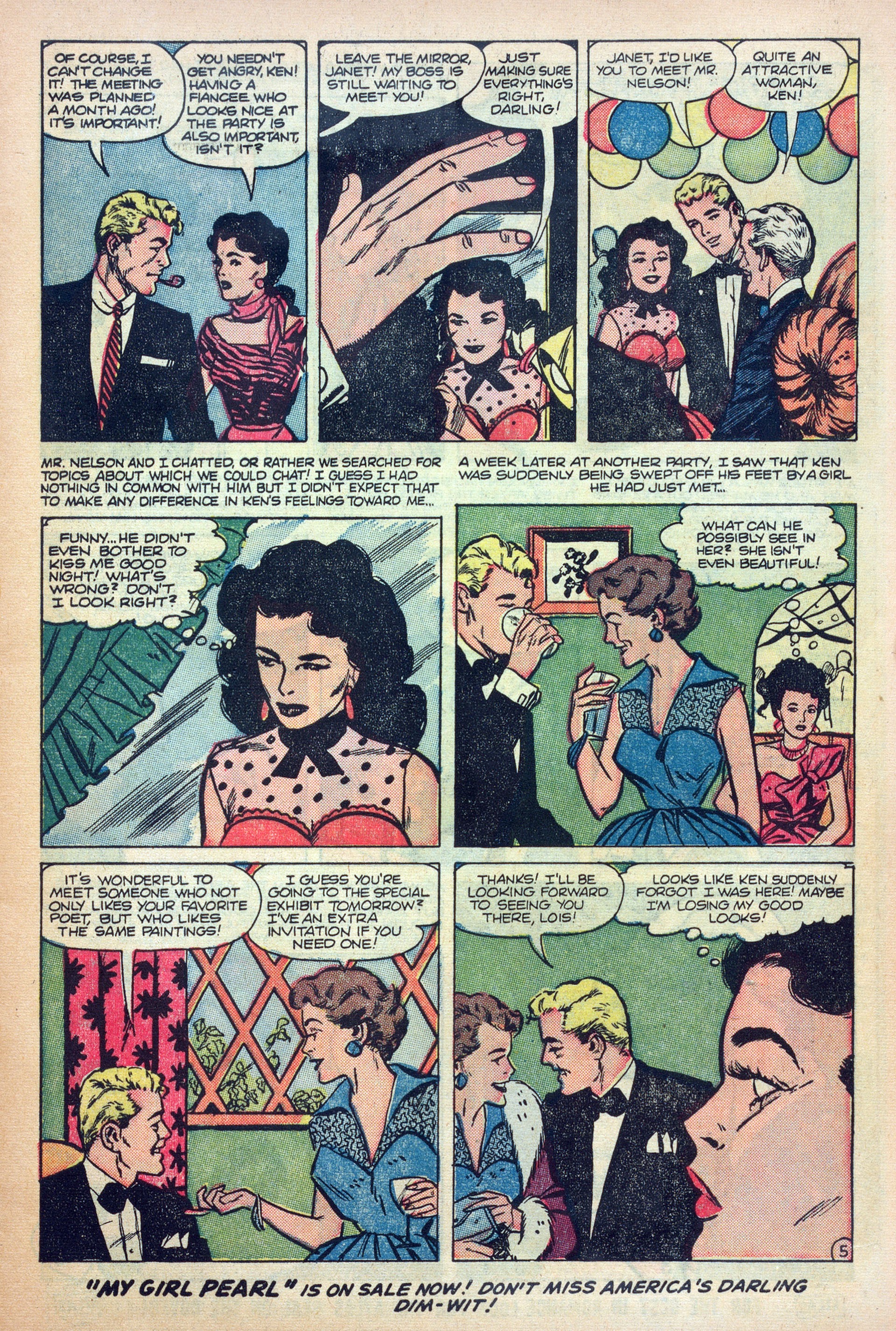 Read online Love Romances comic -  Issue #50 - 7