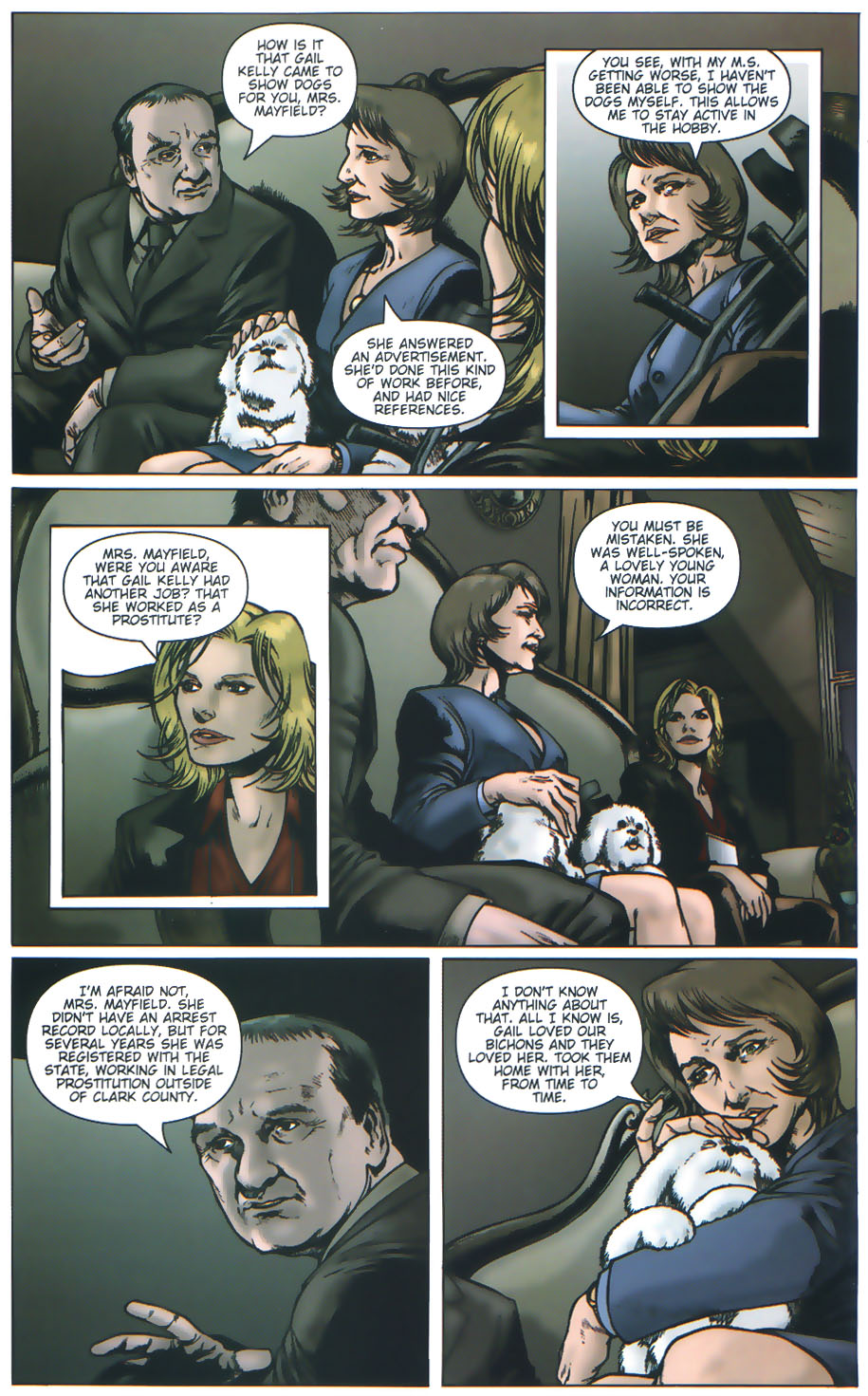 Read online CSI: Crime Scene Investigation comic -  Issue #3 - 19