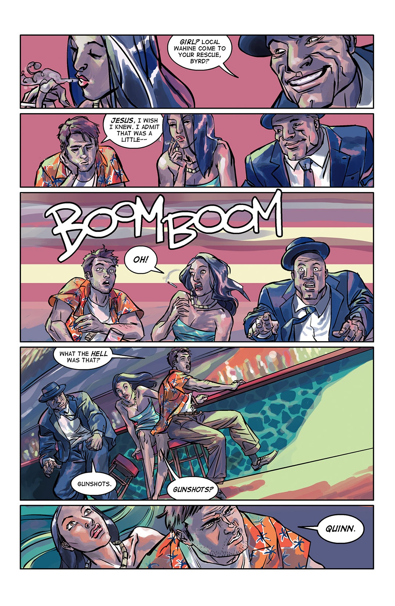 Read online Hawaiian Dick: The Last Resort comic -  Issue #4 - 12