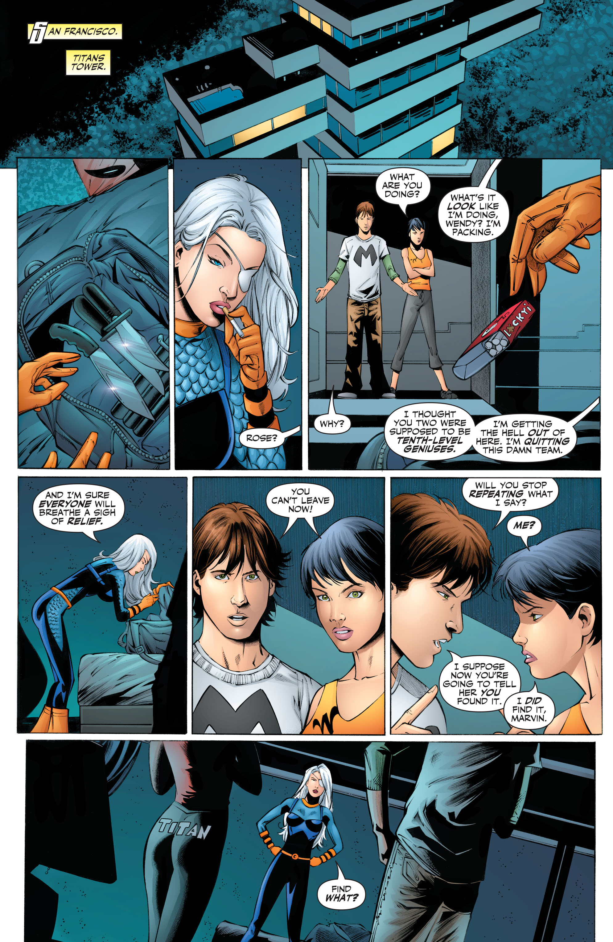 Read online Teen Titans (2003) comic -  Issue #40 - 8