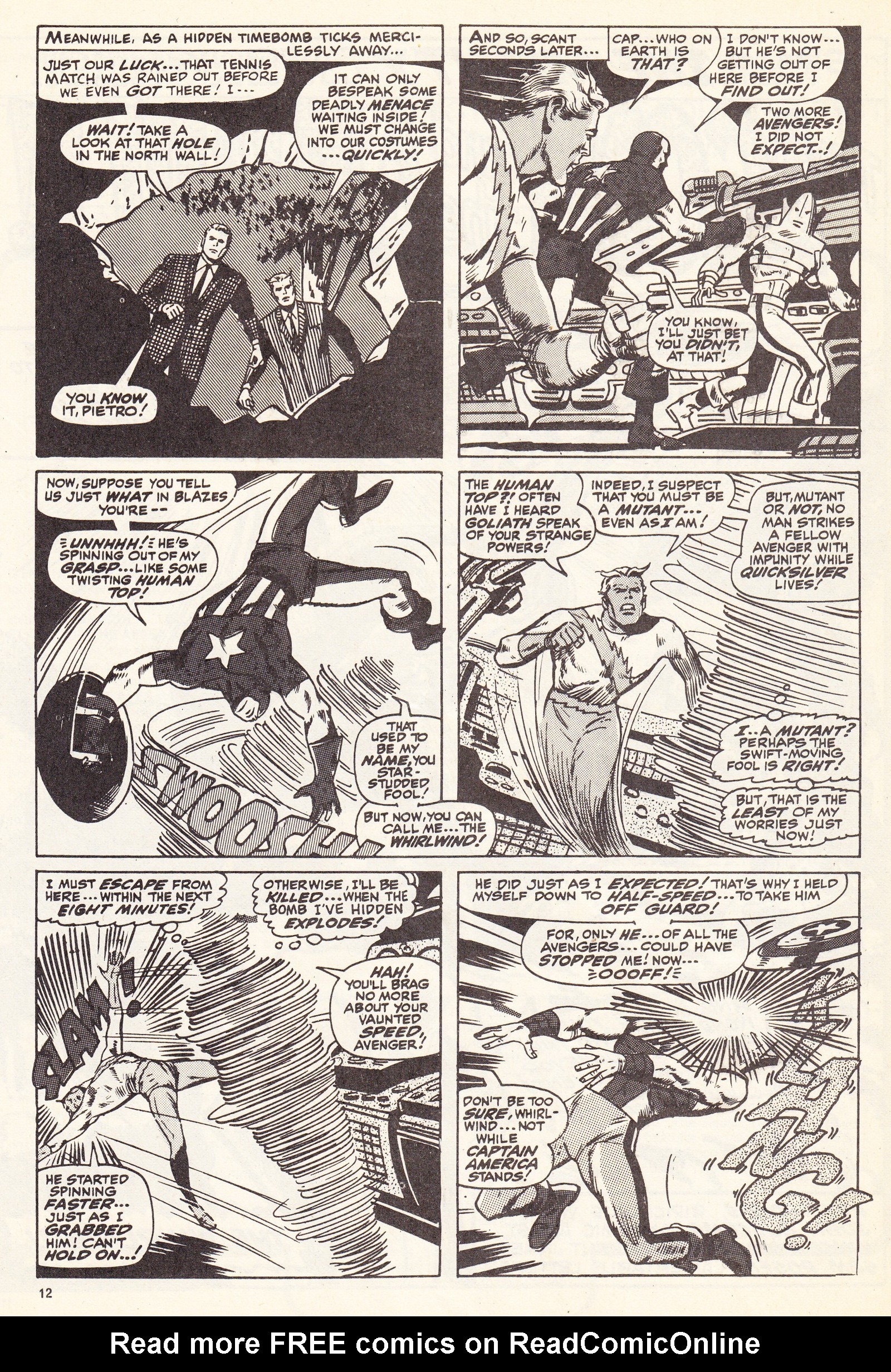 Read online The Avengers (1973) comic -  Issue #59 - 12