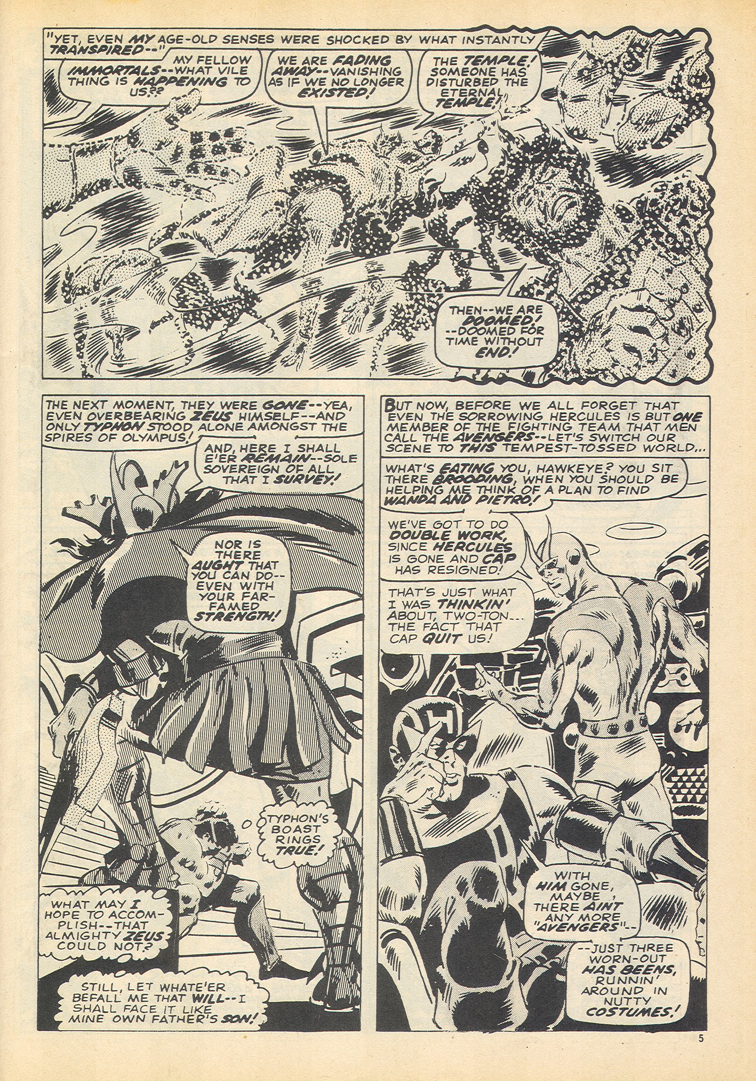 Read online The Avengers (1973) comic -  Issue #64 - 5