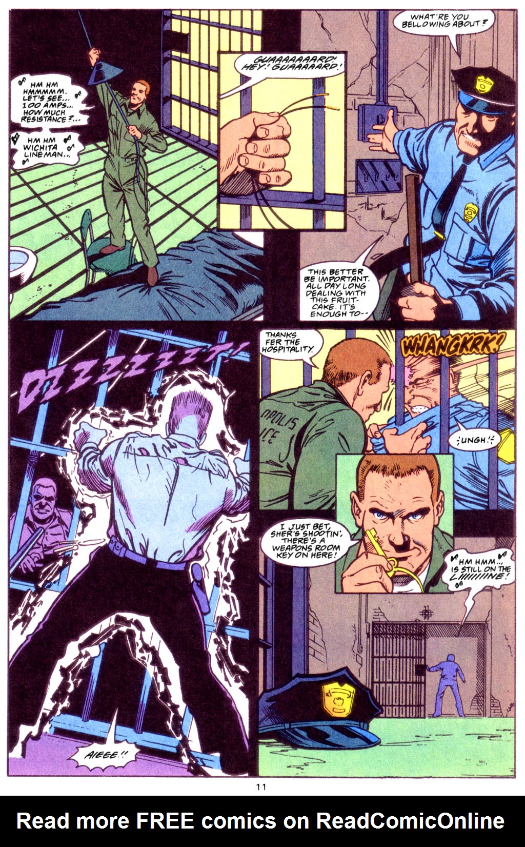 Read online Metropolis S.C.U. comic -  Issue #3 - 11