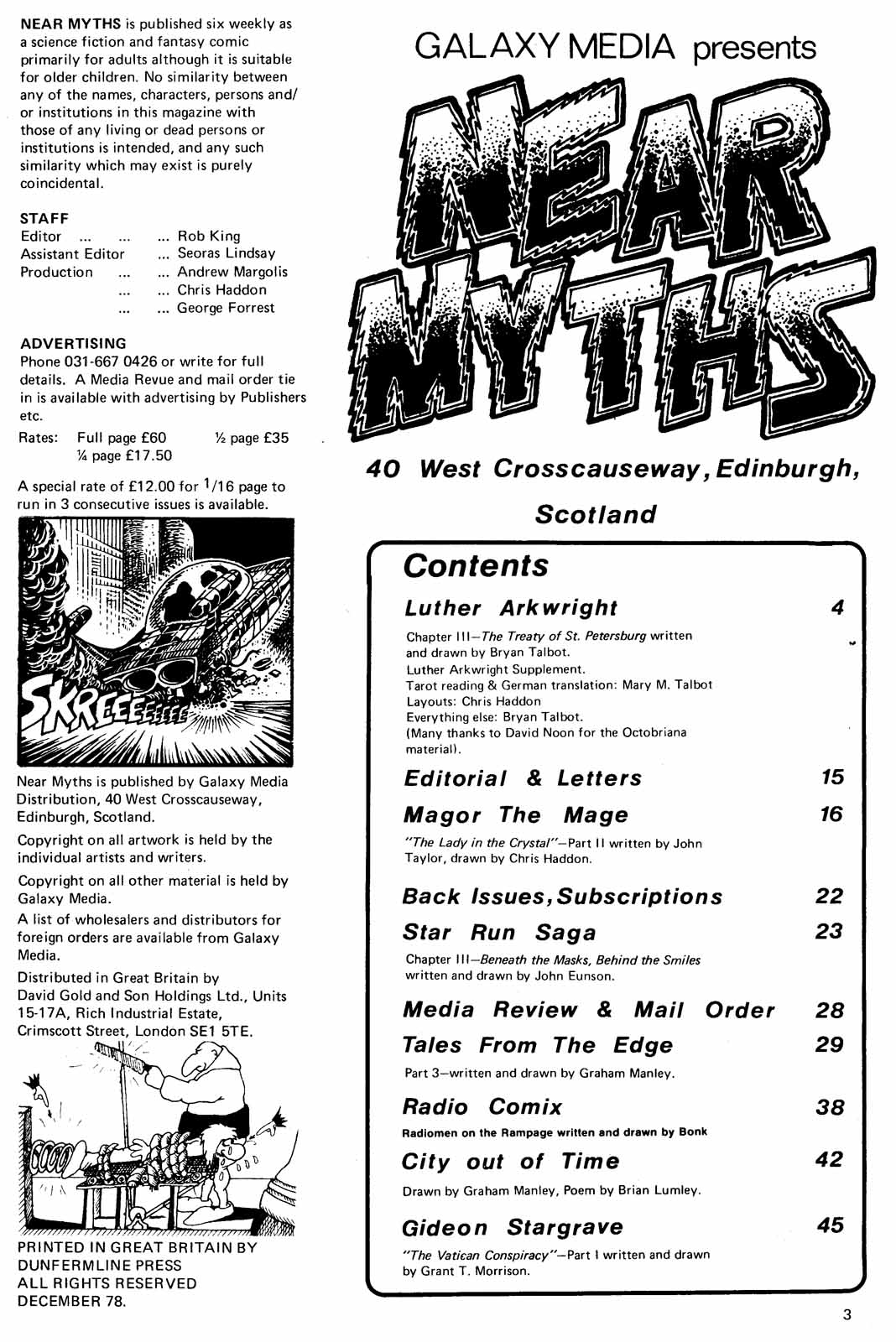 Read online Near Myths comic -  Issue #3 - 3