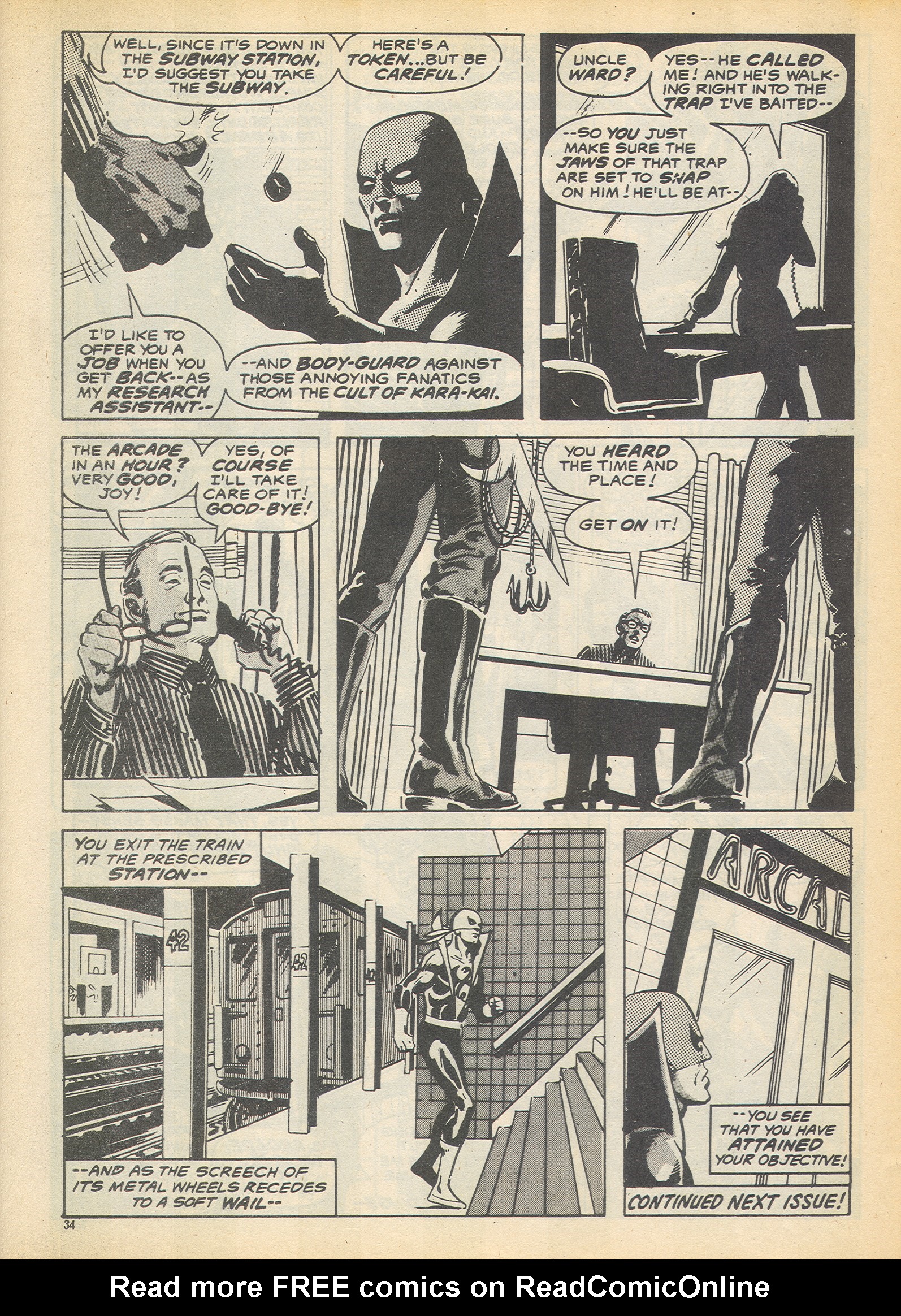 Read online The Avengers (1973) comic -  Issue #70 - 34