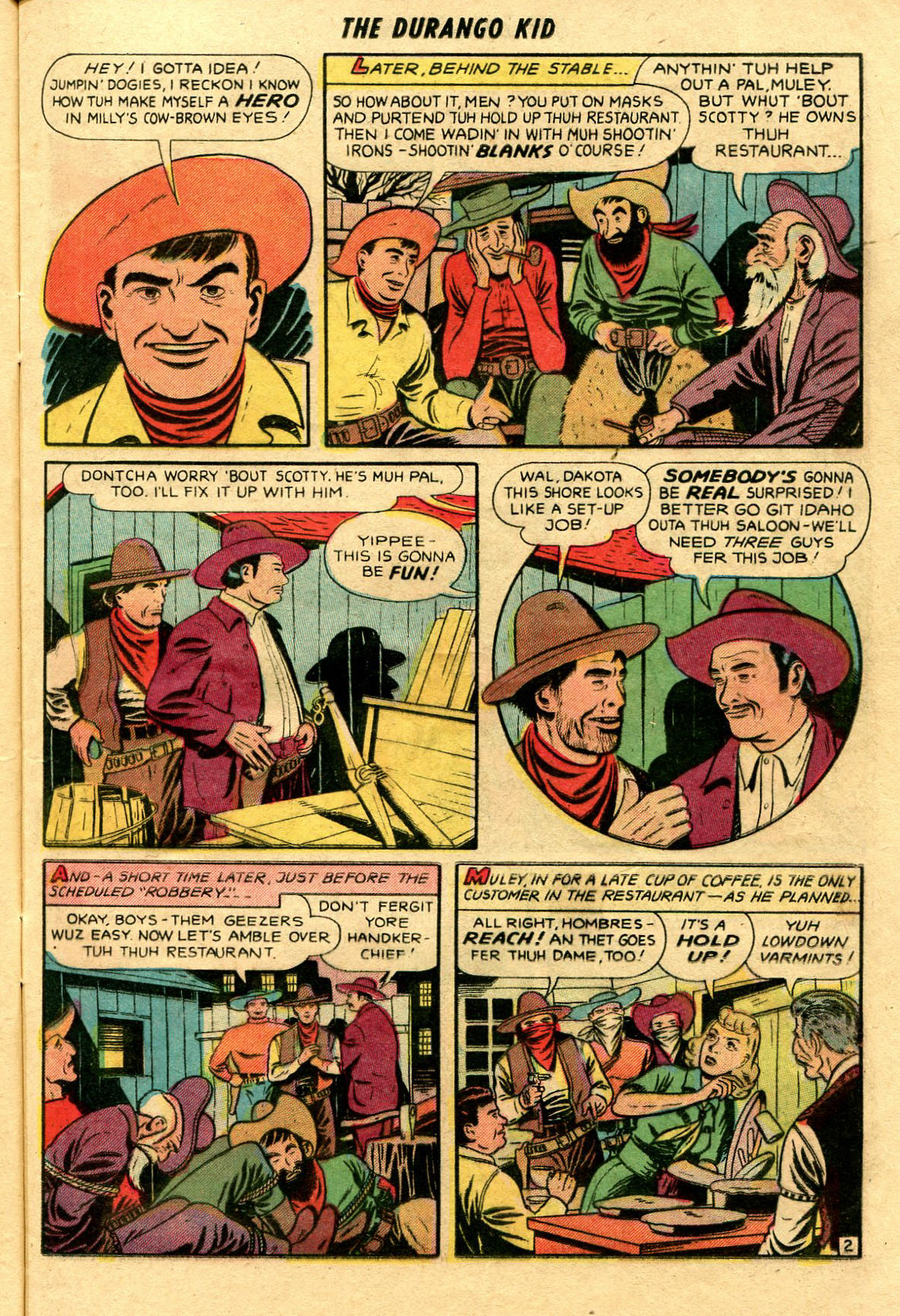 Read online Charles Starrett as The Durango Kid comic -  Issue #19 - 11