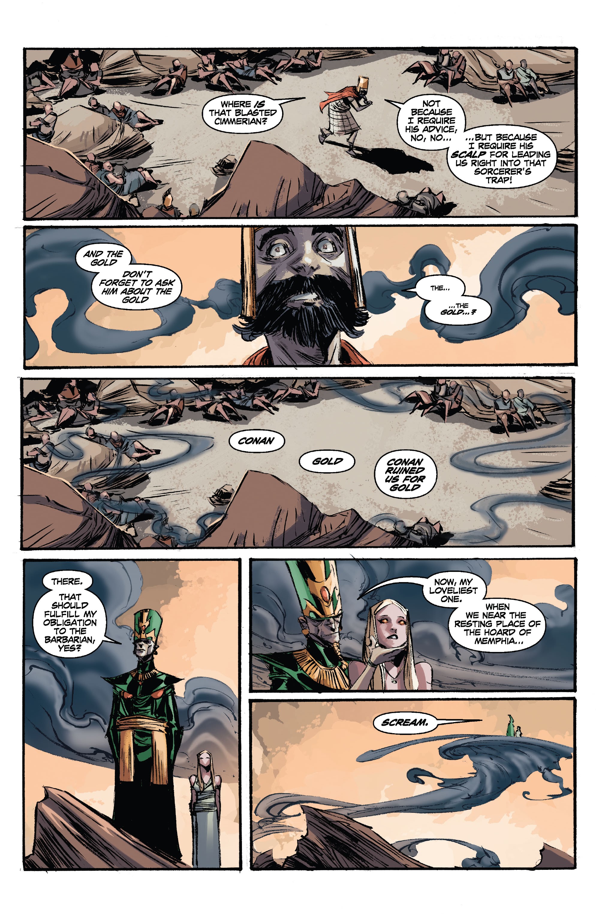 Read online Conan Chronicles Epic Collection comic -  Issue # TPB Shadows Over Kush (Part 3) - 23