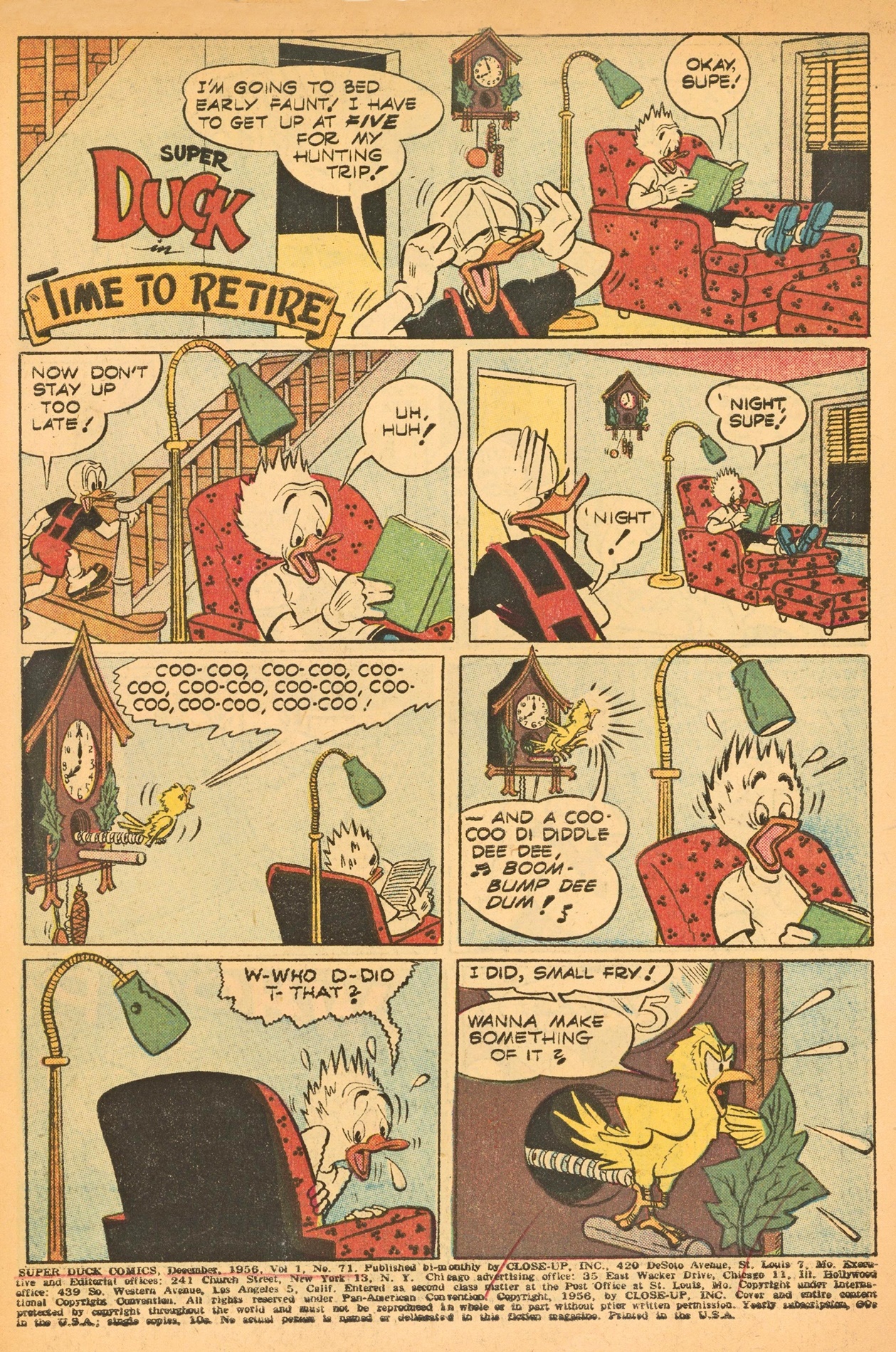 Read online Super Duck Comics comic -  Issue #71 - 3