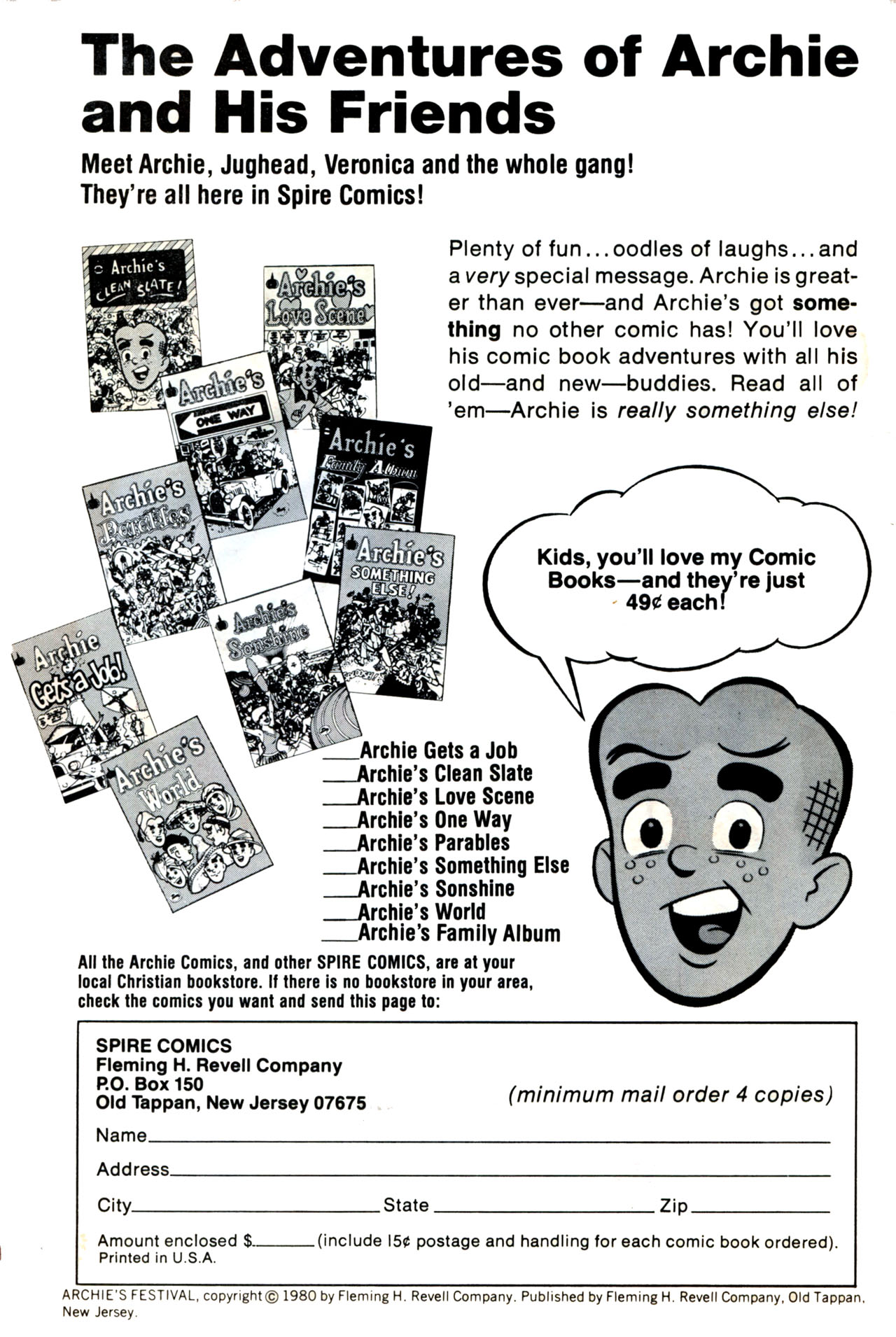 Read online Archie's Festival comic -  Issue # Full - 2