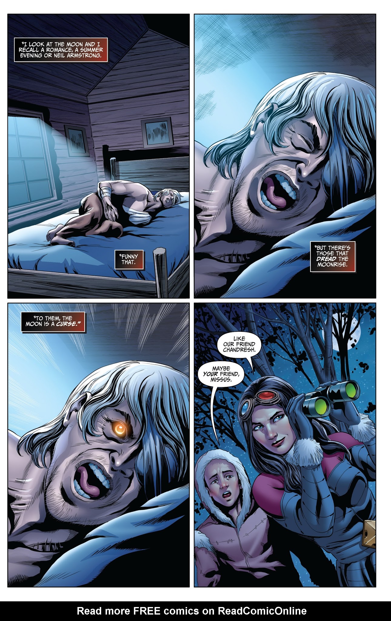 Read online Van Helsing vs. Werewolf comic -  Issue #5 - 3