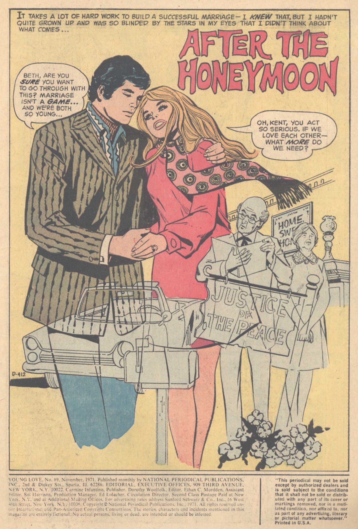 Read online Young Love (1963) comic -  Issue #89 - 3
