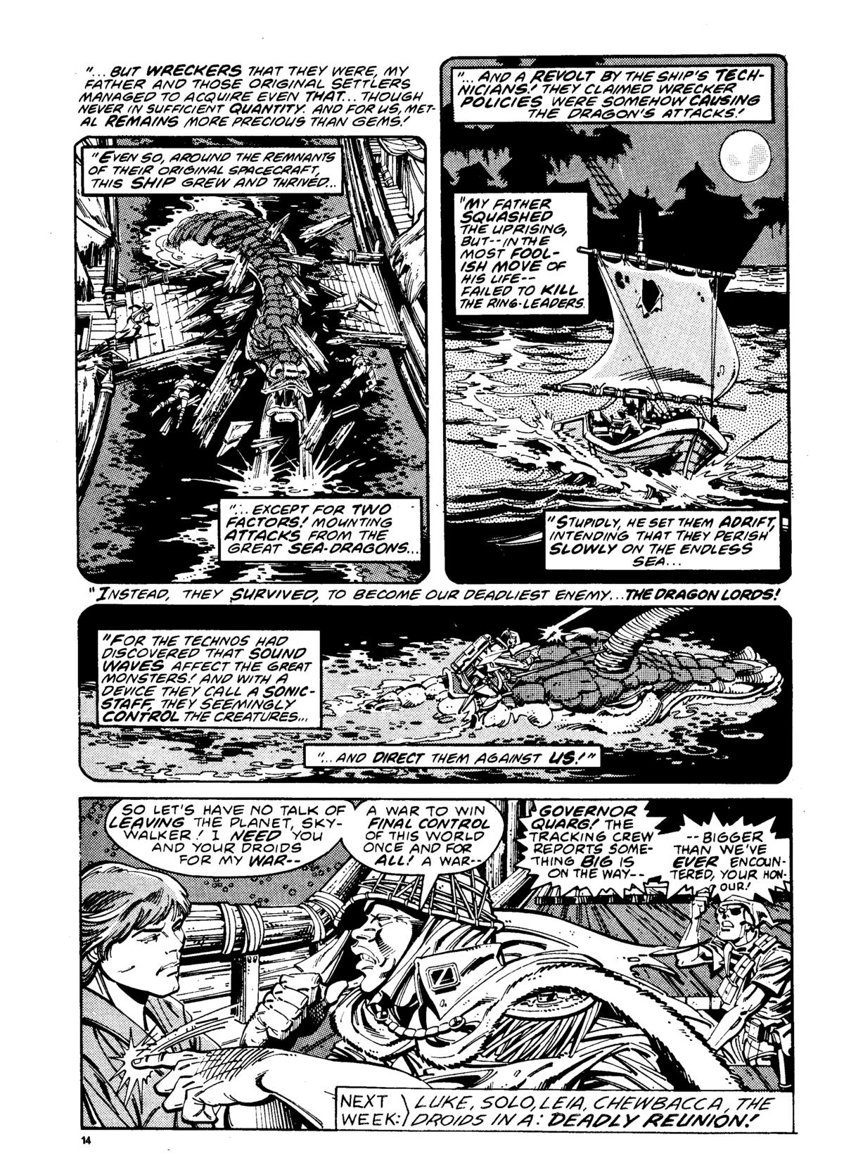 Read online Star Wars Weekly comic -  Issue #25 - 14