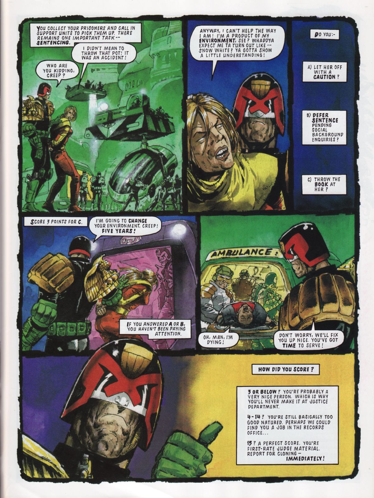 Read online Judge Dredd Megazine (Vol. 5) comic -  Issue #249 - 37