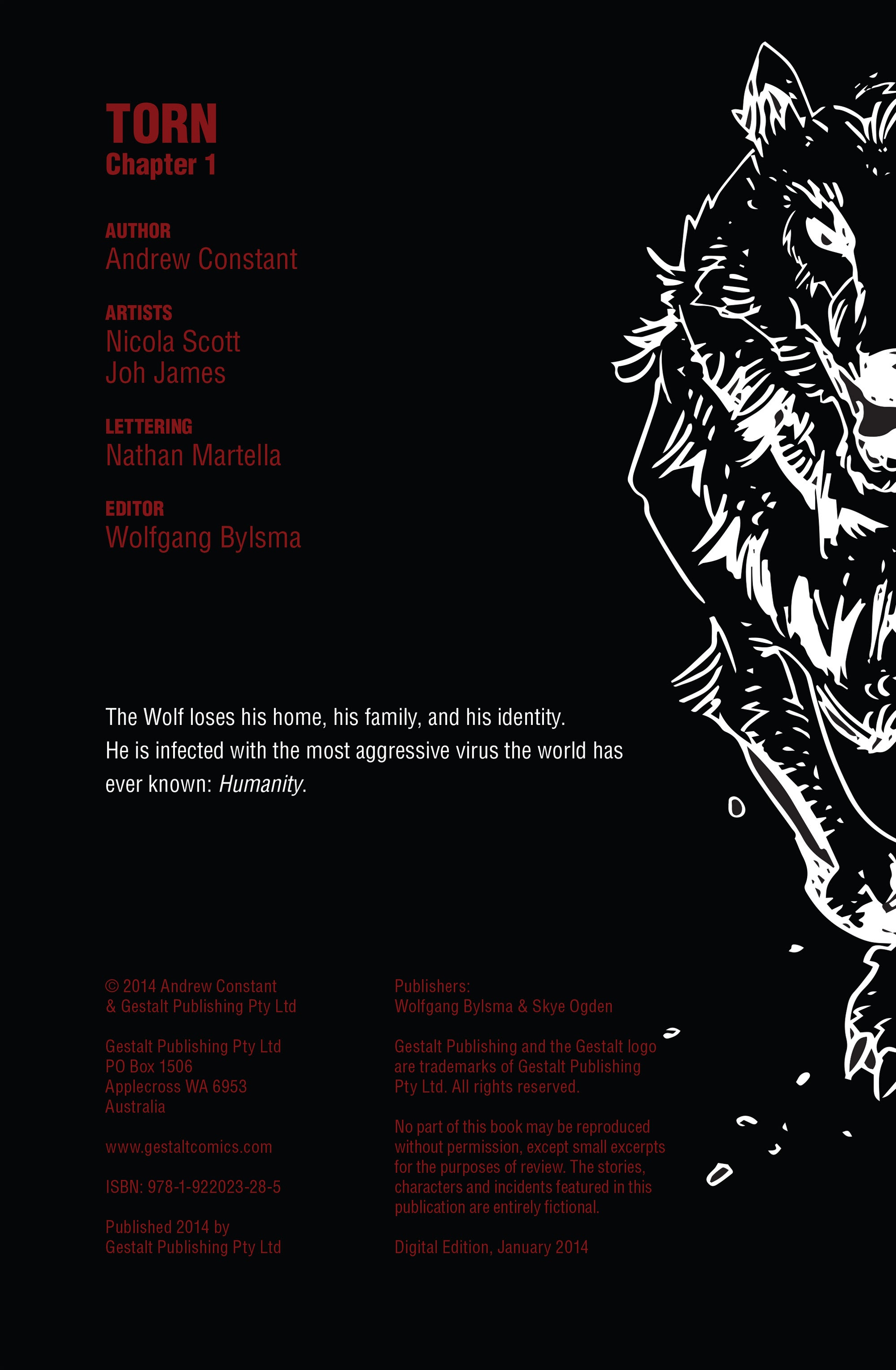 Read online Torn comic -  Issue #1 - 2