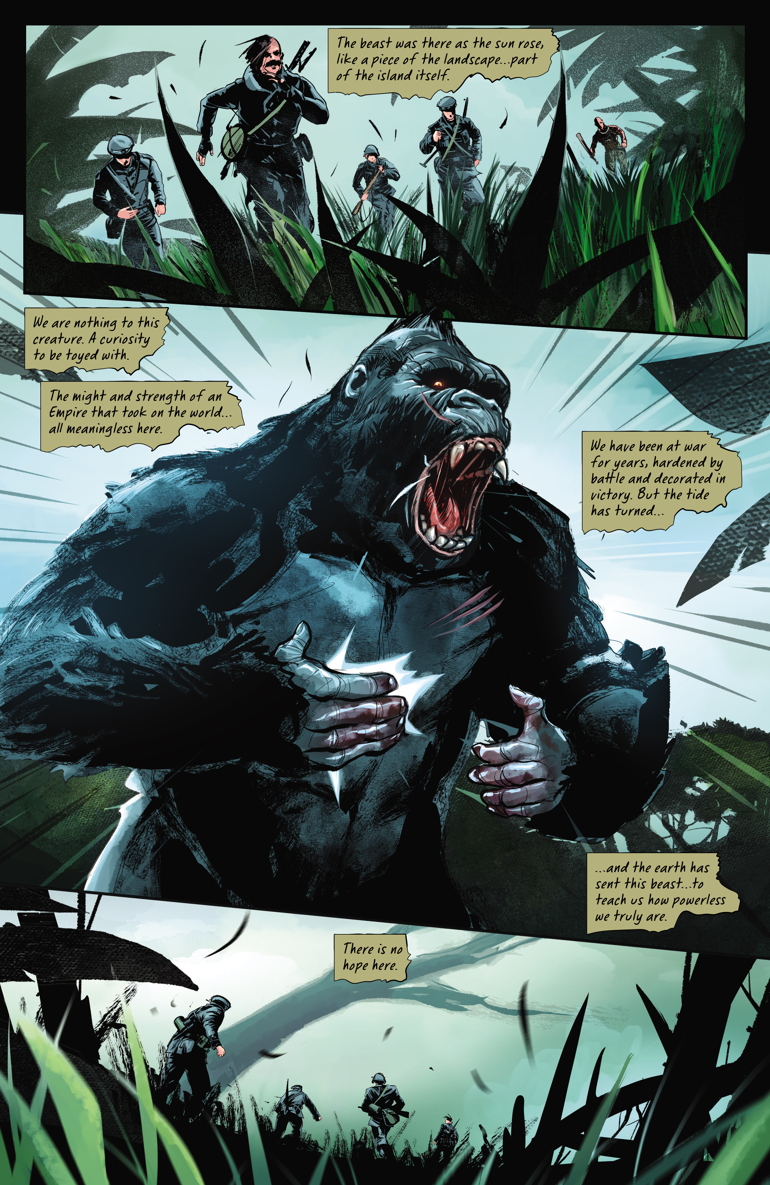 Read online Kong: The Great War comic -  Issue #4 - 9
