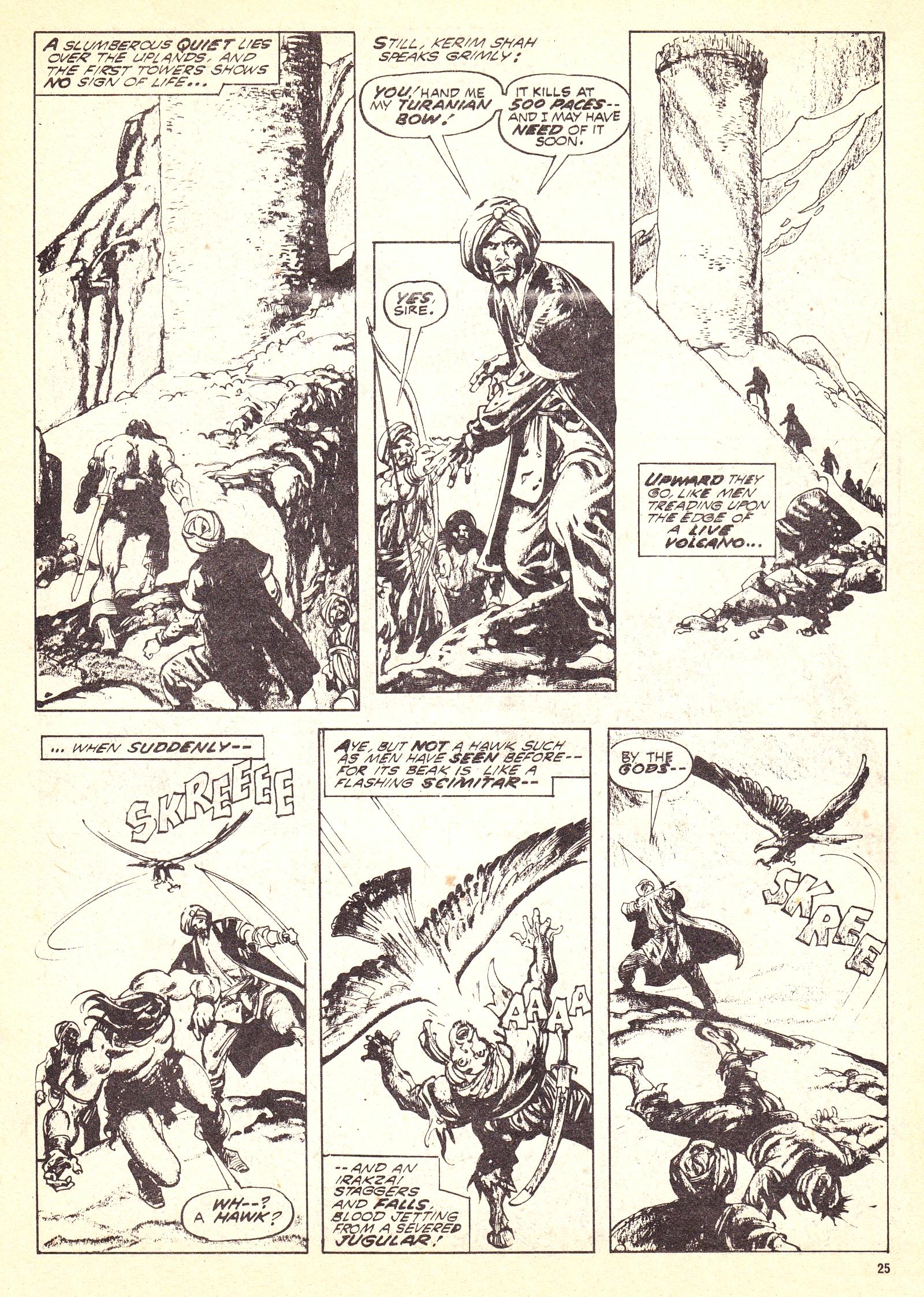 Read online The Savage Sword of Conan (1975) comic -  Issue #7 - 25