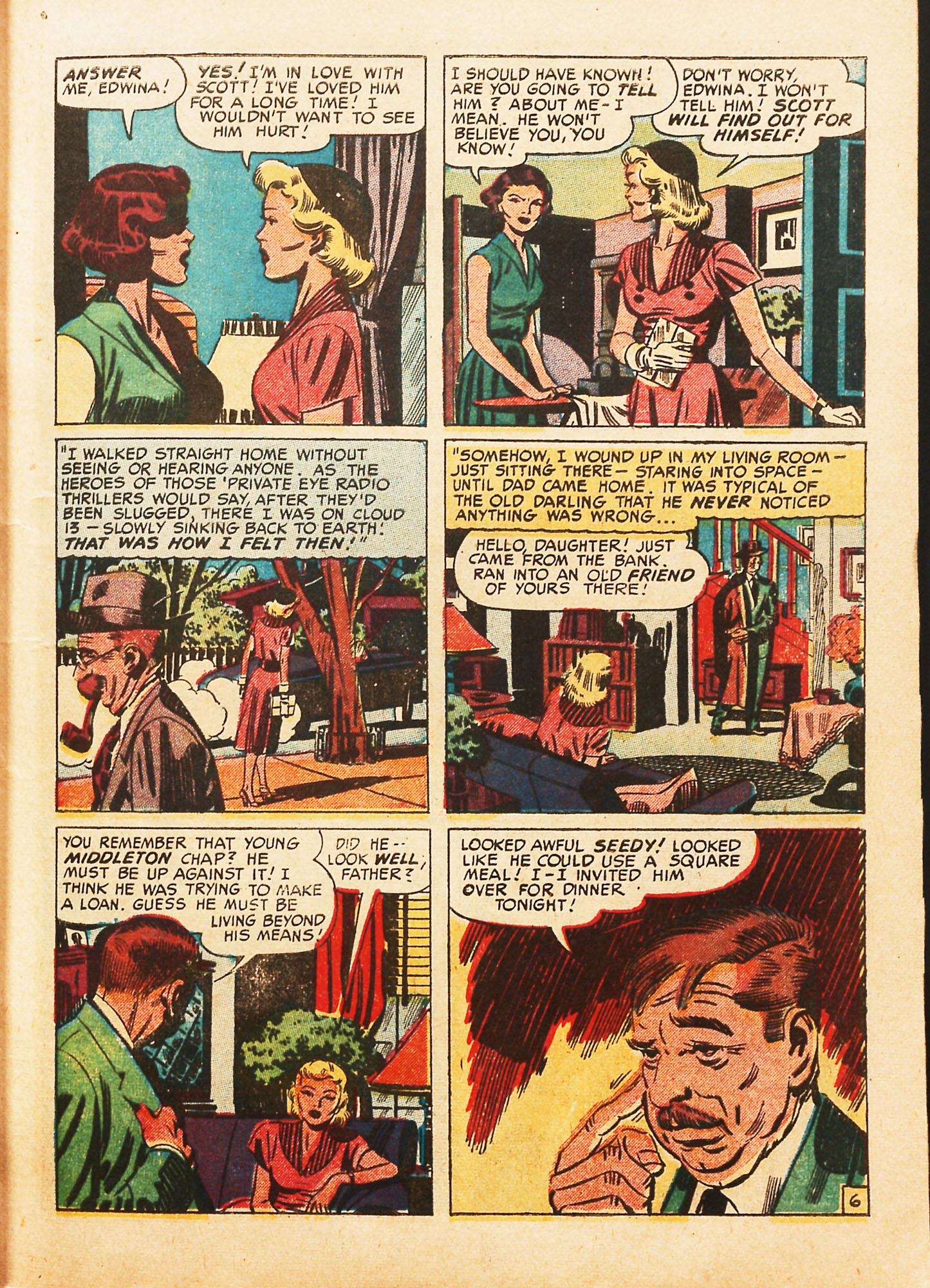 Read online Young Love (1949) comic -  Issue #17 - 17