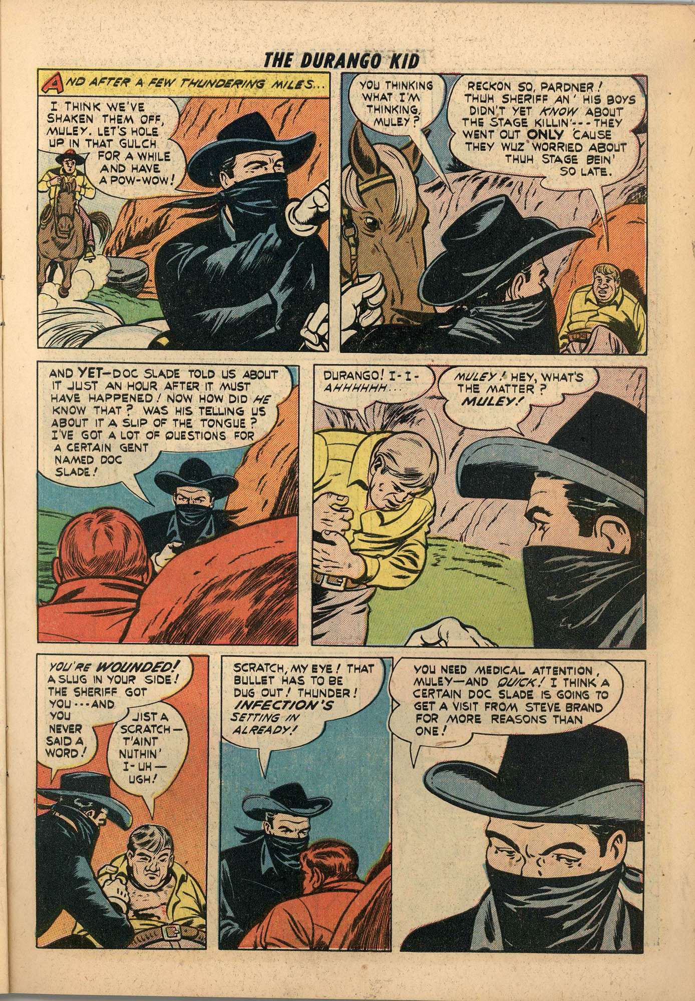 Read online Charles Starrett as The Durango Kid comic -  Issue #3 - 6