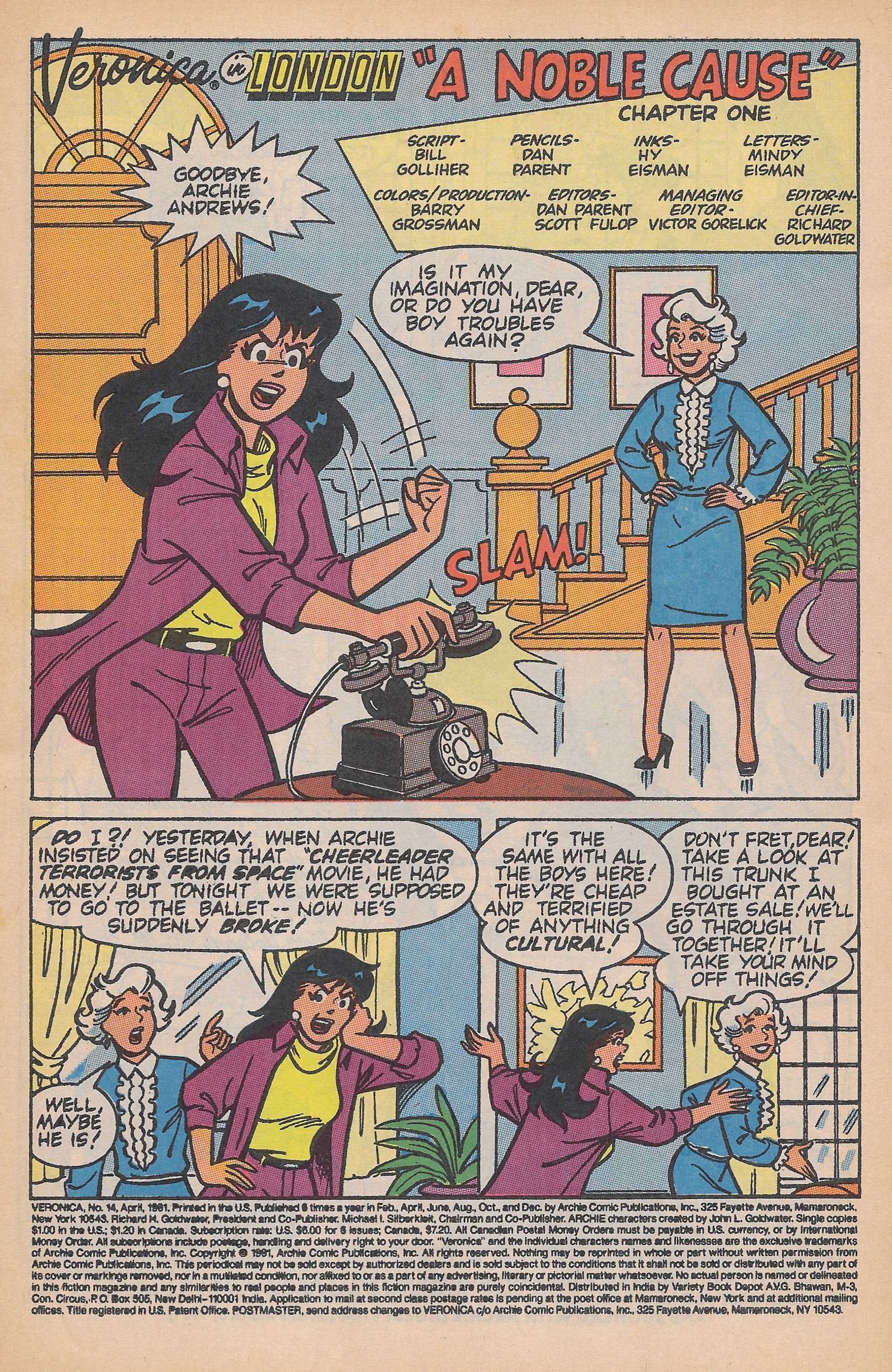 Read online Veronica comic -  Issue #14 - 3