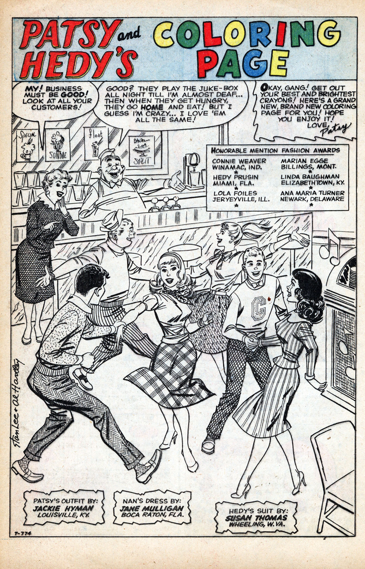 Read online Patsy and Hedy comic -  Issue #71 - 24