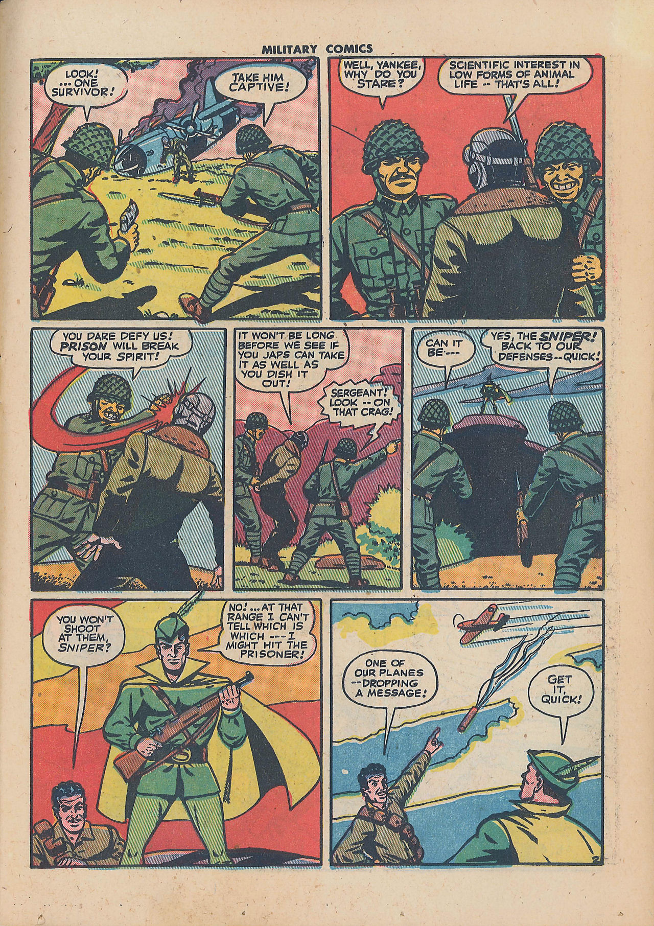 Read online Military Comics comic -  Issue #34 - 23