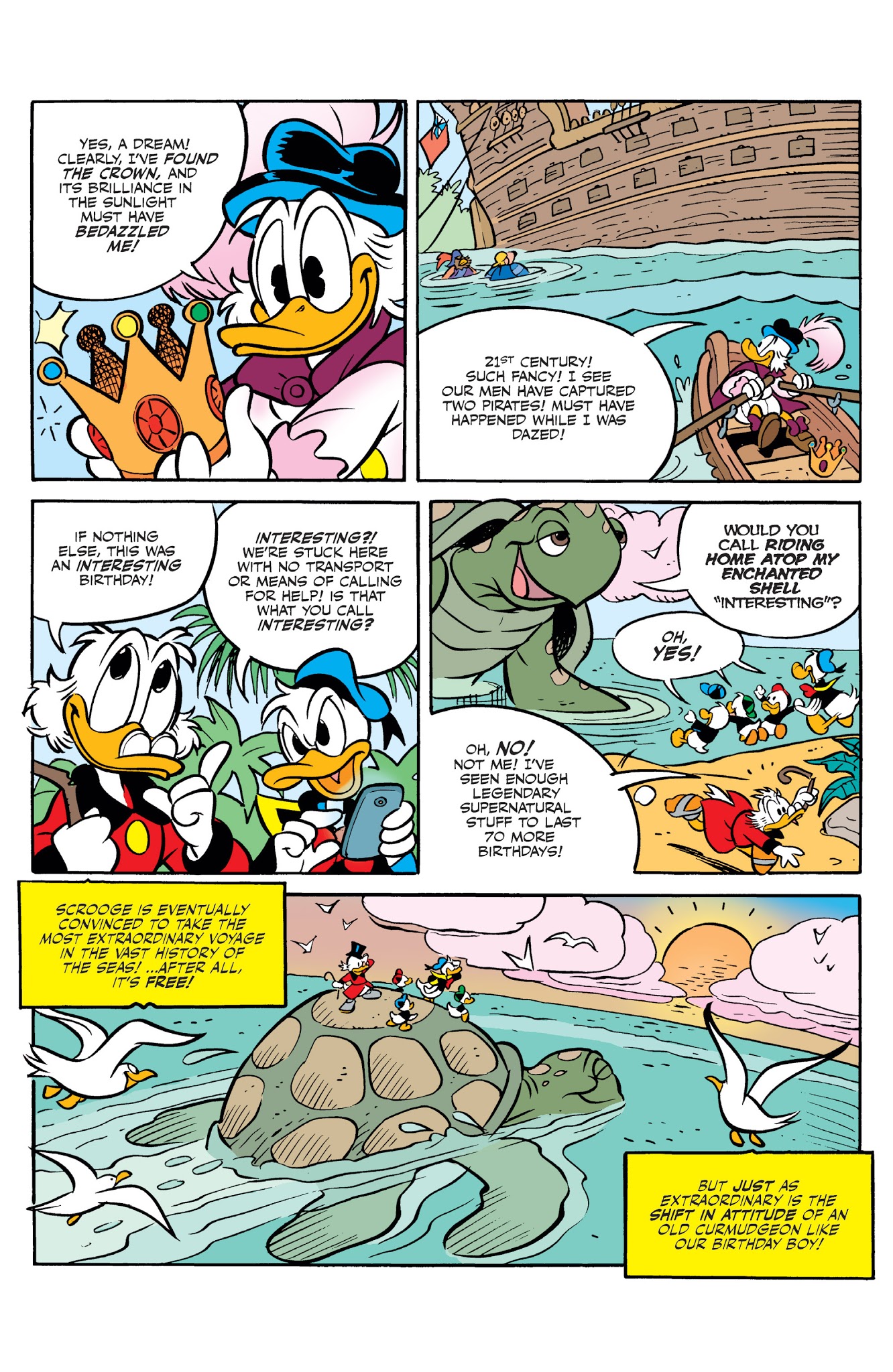 Read online Uncle Scrooge (2015) comic -  Issue #34 - 34