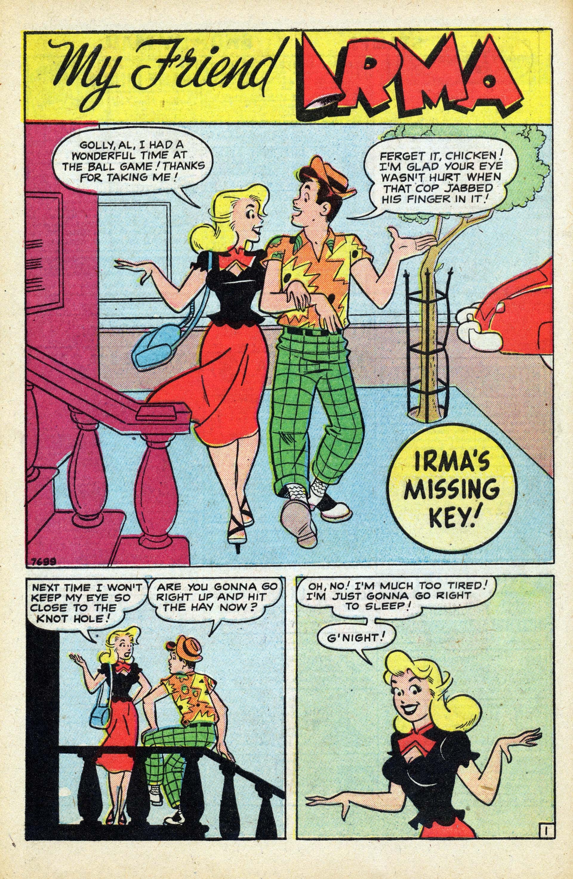 Read online My Friend Irma comic -  Issue #6 - 44
